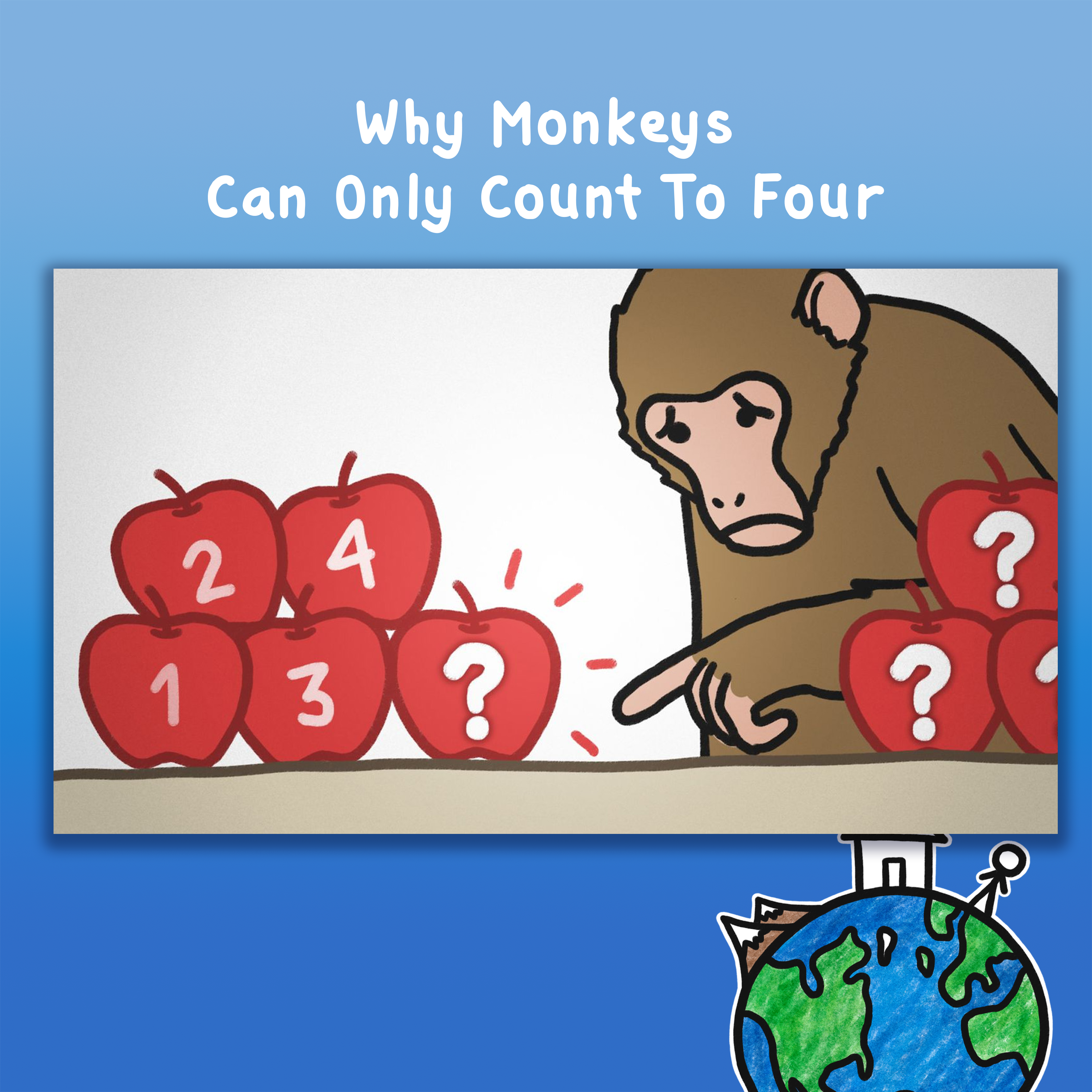Why Monkeys Can Only Count To Four