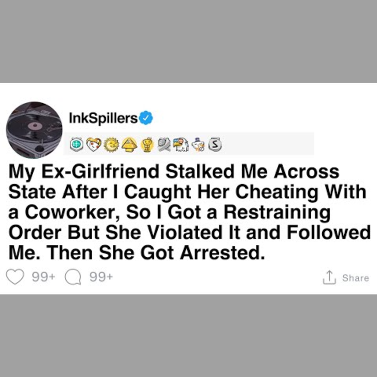 Ex-Girlfriend's Stalking Ends in Arrest After Restraining Order Violation