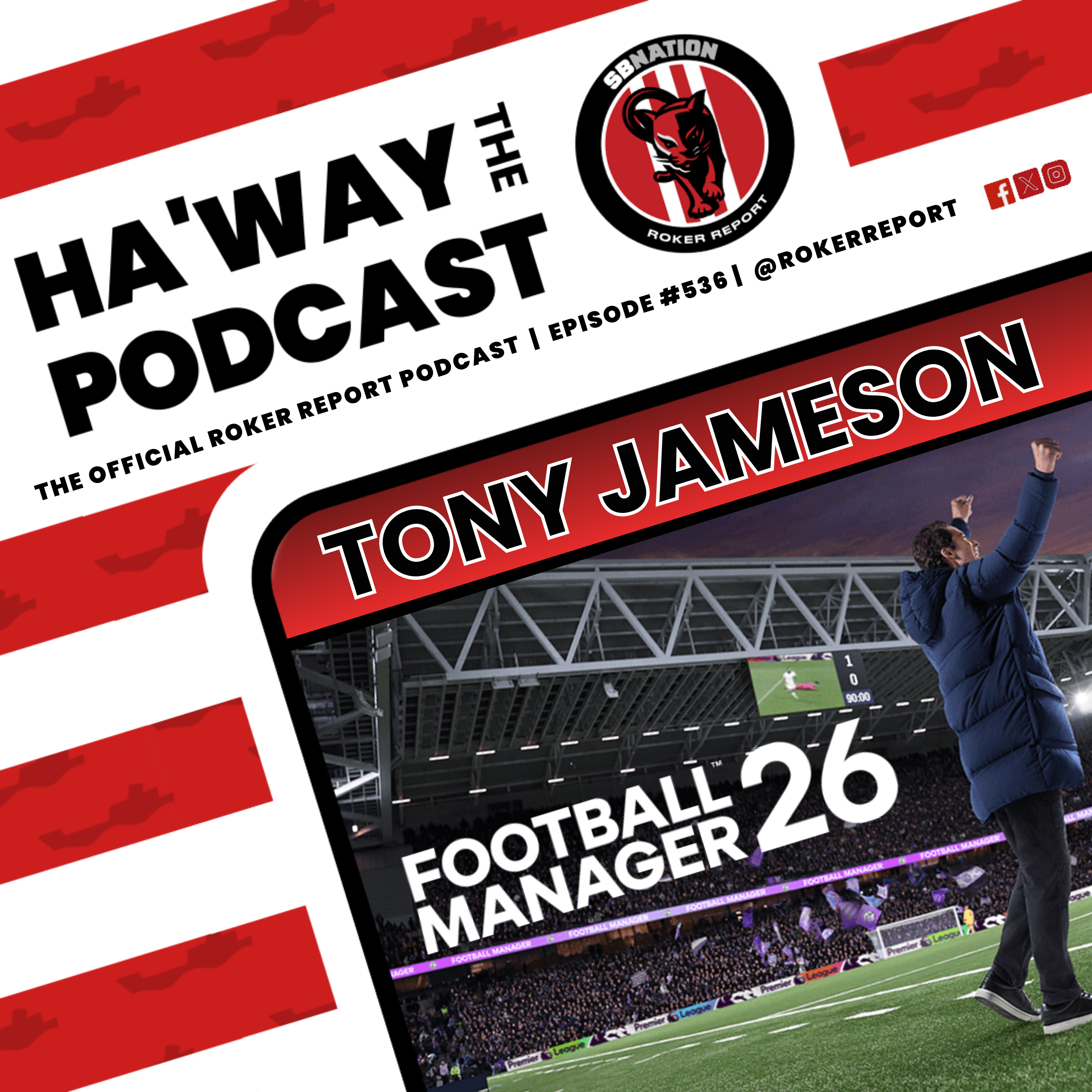 CHIT-CHAT | We Catch Up With Tony Jameson On Footy Manager And The Lads! episode artwork