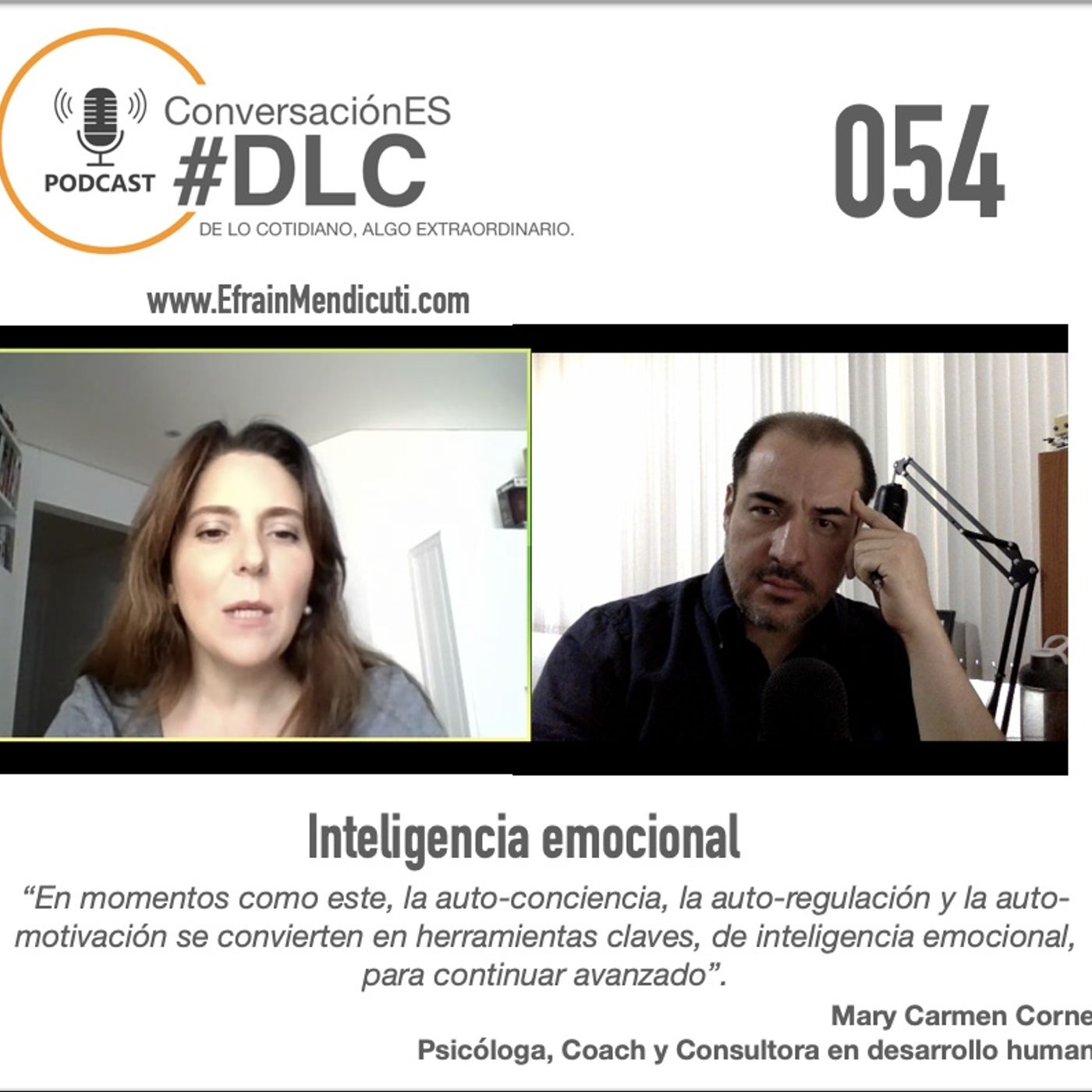 EntreMentorES #DLC 054 con MaryCarmen Cornejo episode artwork