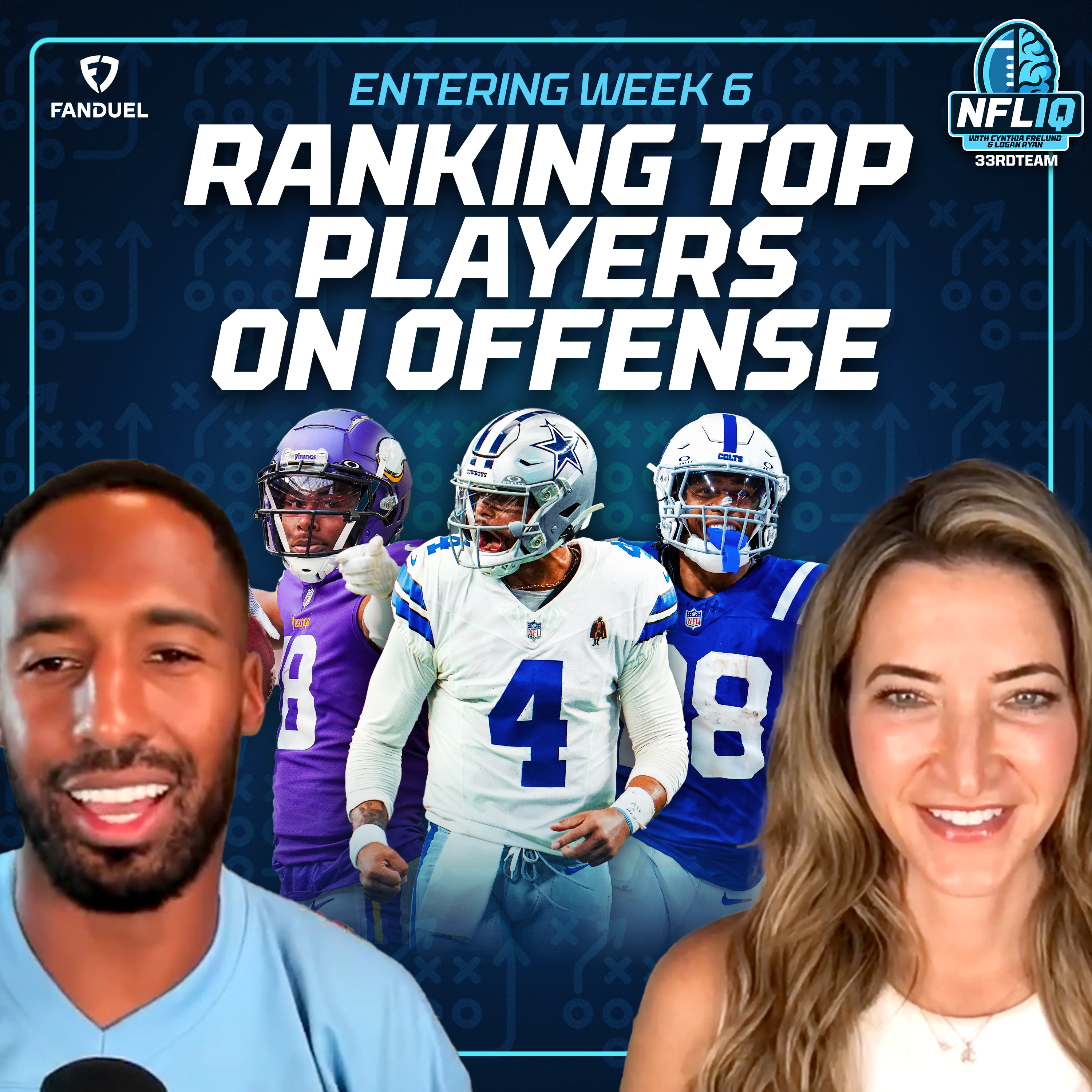 Top 5 NFL Players By Position On Offense episode artwork