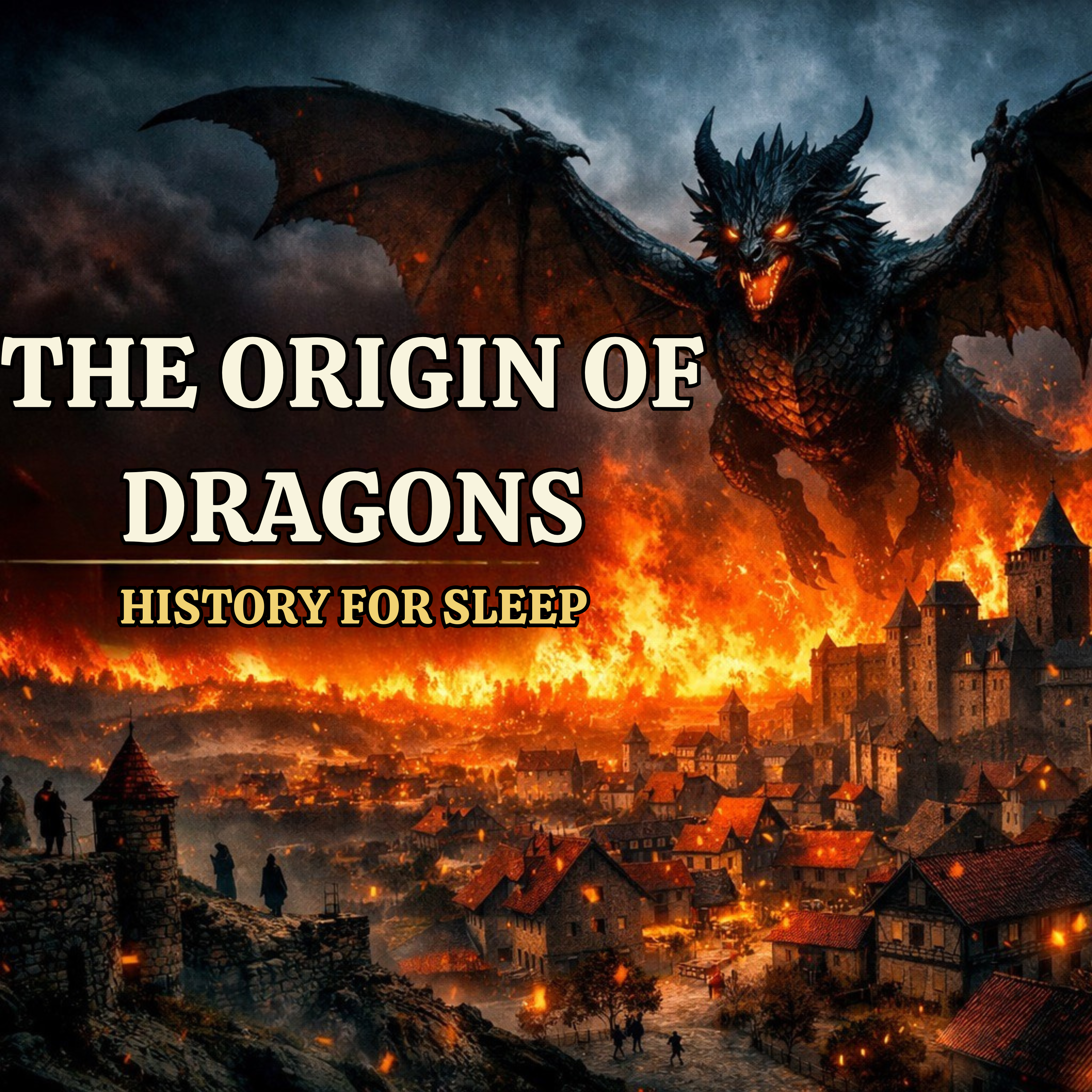 The REAL Story Behind Dragons in Myths| Boring History For Sleep episode artwork