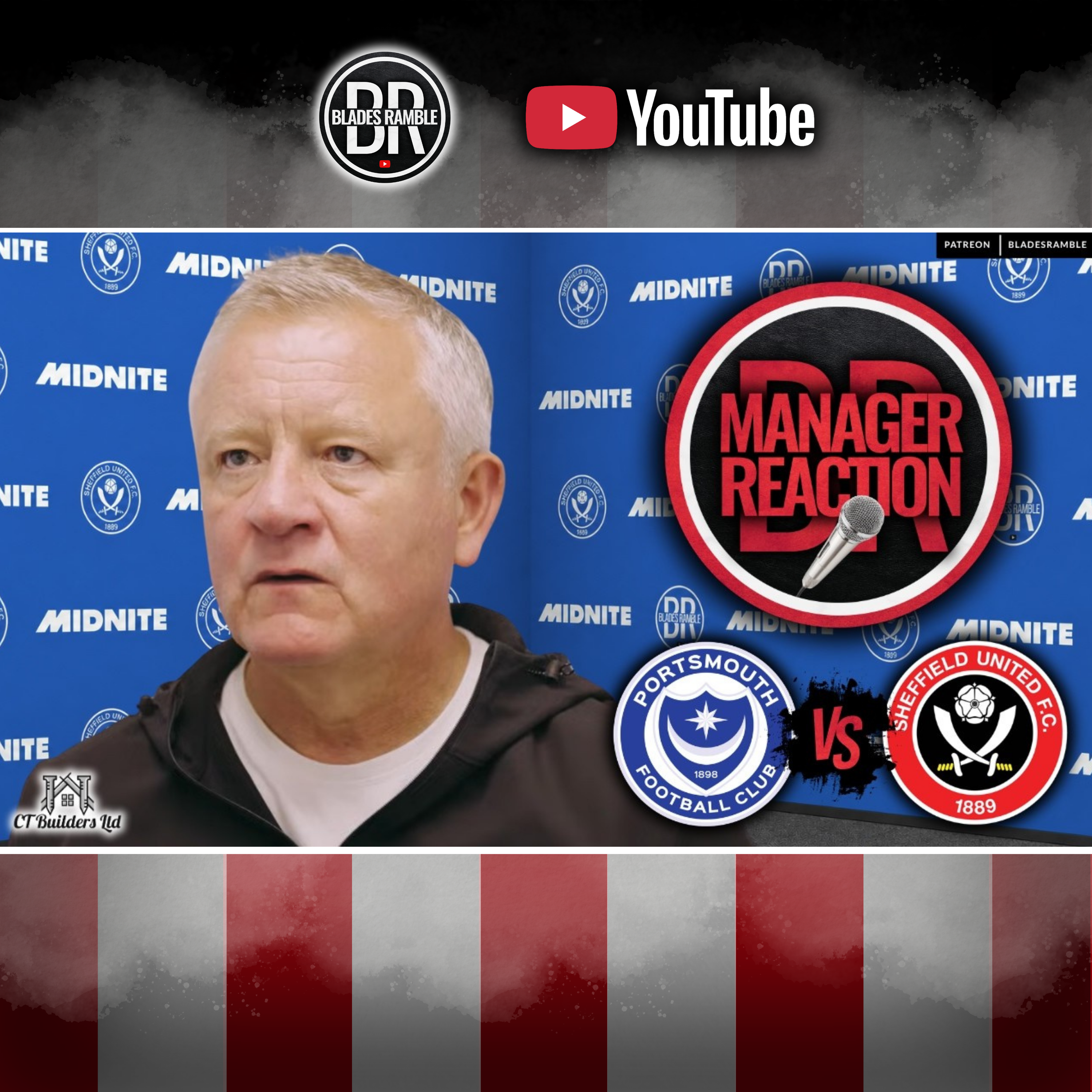 Portsmouth 3-2 Sheffield United | LATE HEARTBREAK FOR 10-MAN BLADES! | MANAGER REACTION ⚔️🗣️