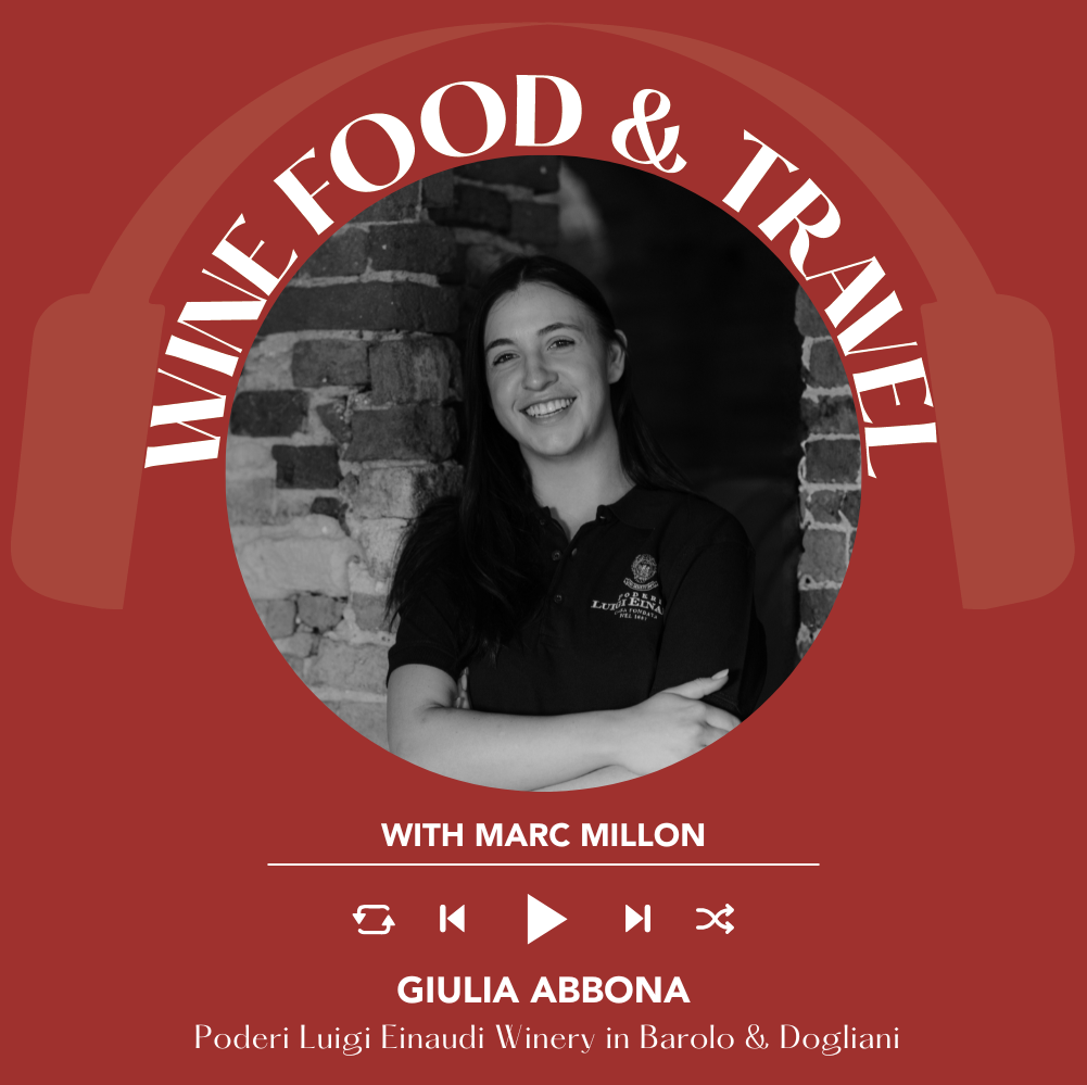 Ep. 2563 Giulia Abbona of Poderi Luigi Einaudi winery in Piemonte | Wine, Food & Travel with Marc Millon