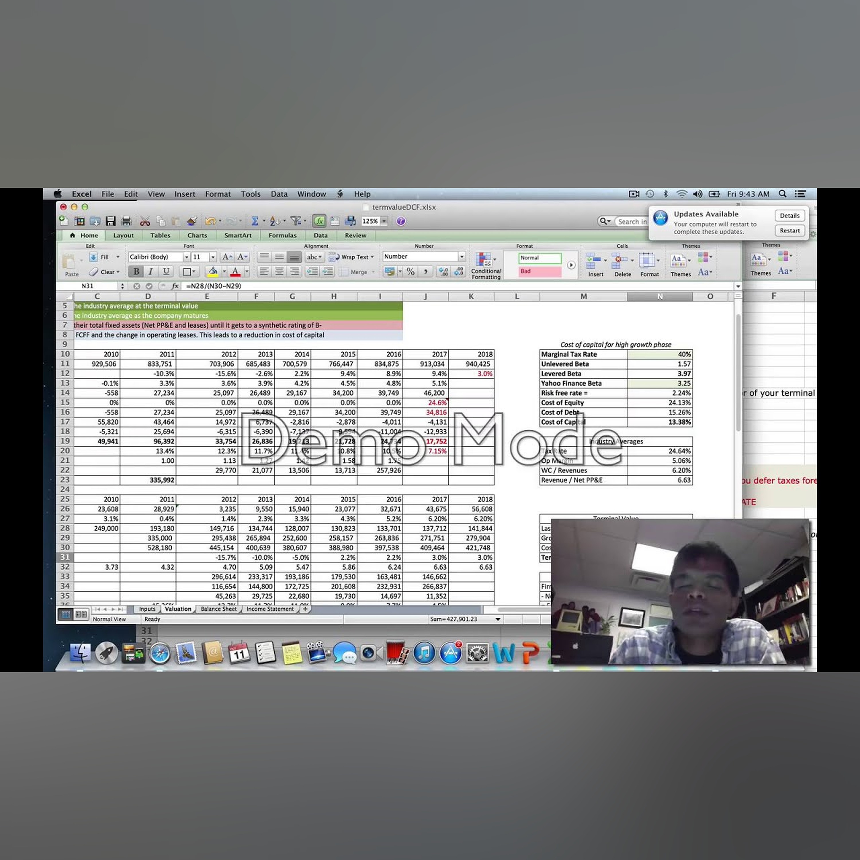 Valuation Tools Webcast #8: Terminal Value