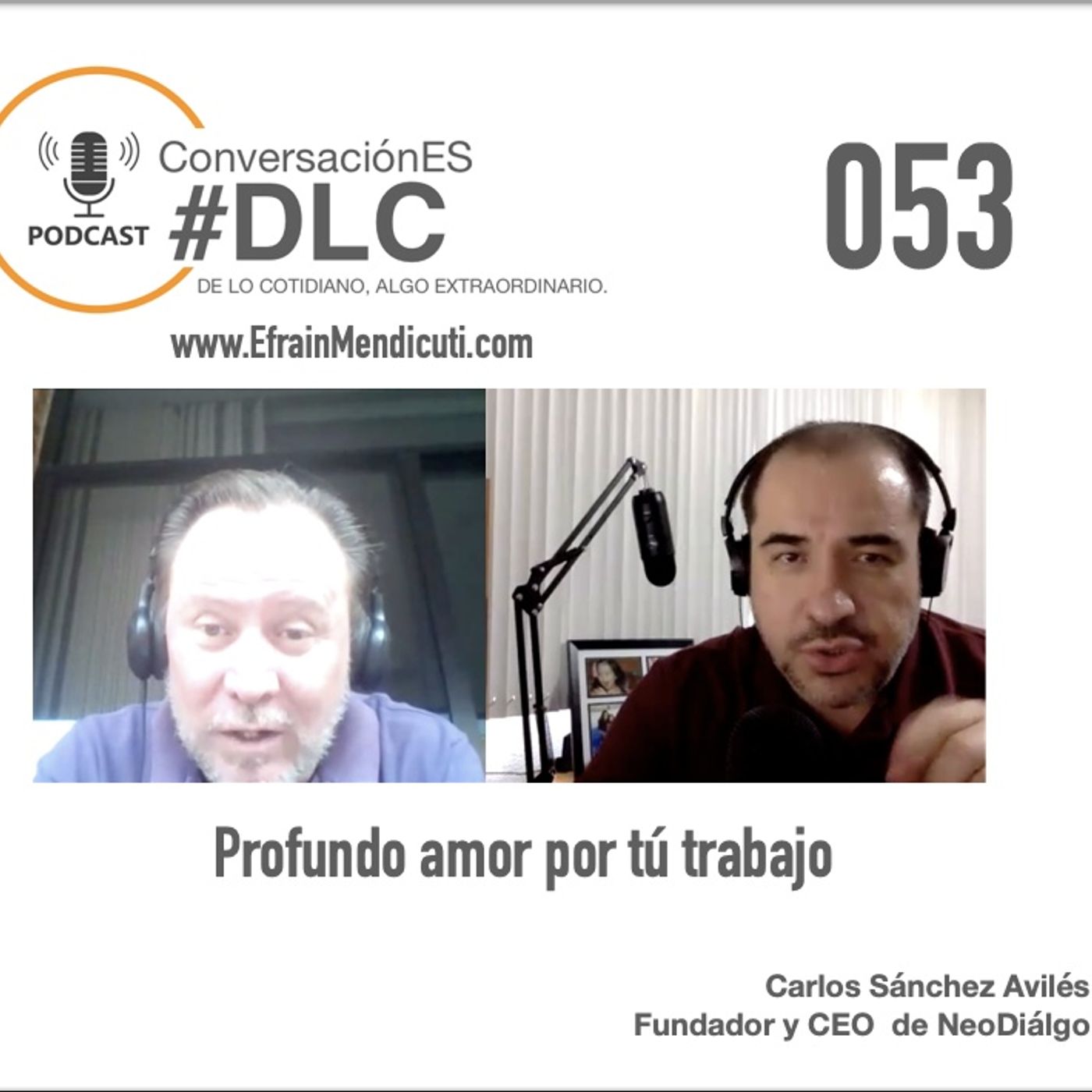 EntreMentorES #DLC 053 con Carlos Sánchez episode artwork