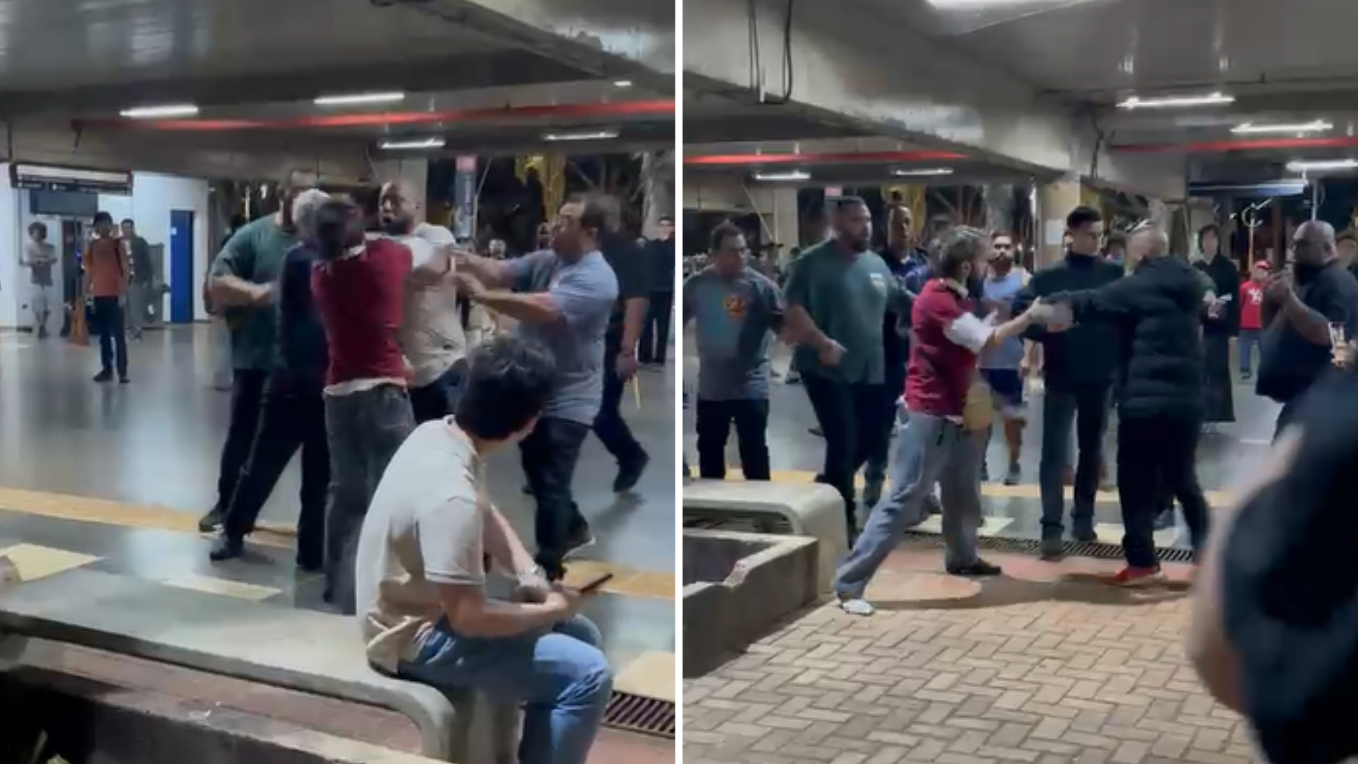 Confusão entre manifestantes do MBL interrompe aula de Haddad na Unicamp (SP)