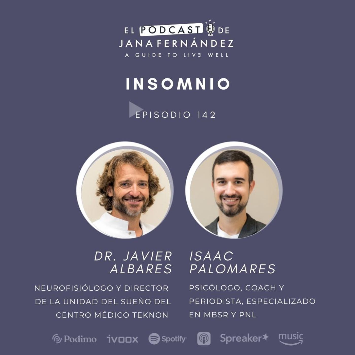 Insomnio, con el doctor Javier Albares y el psicólogo Isaac Palomares