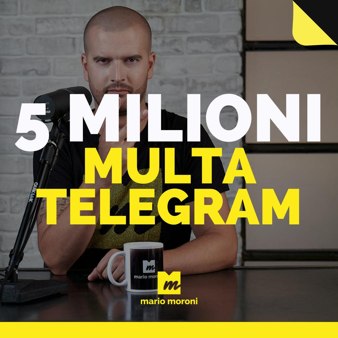 Telegram multata in Germania per 5 milioni di euro