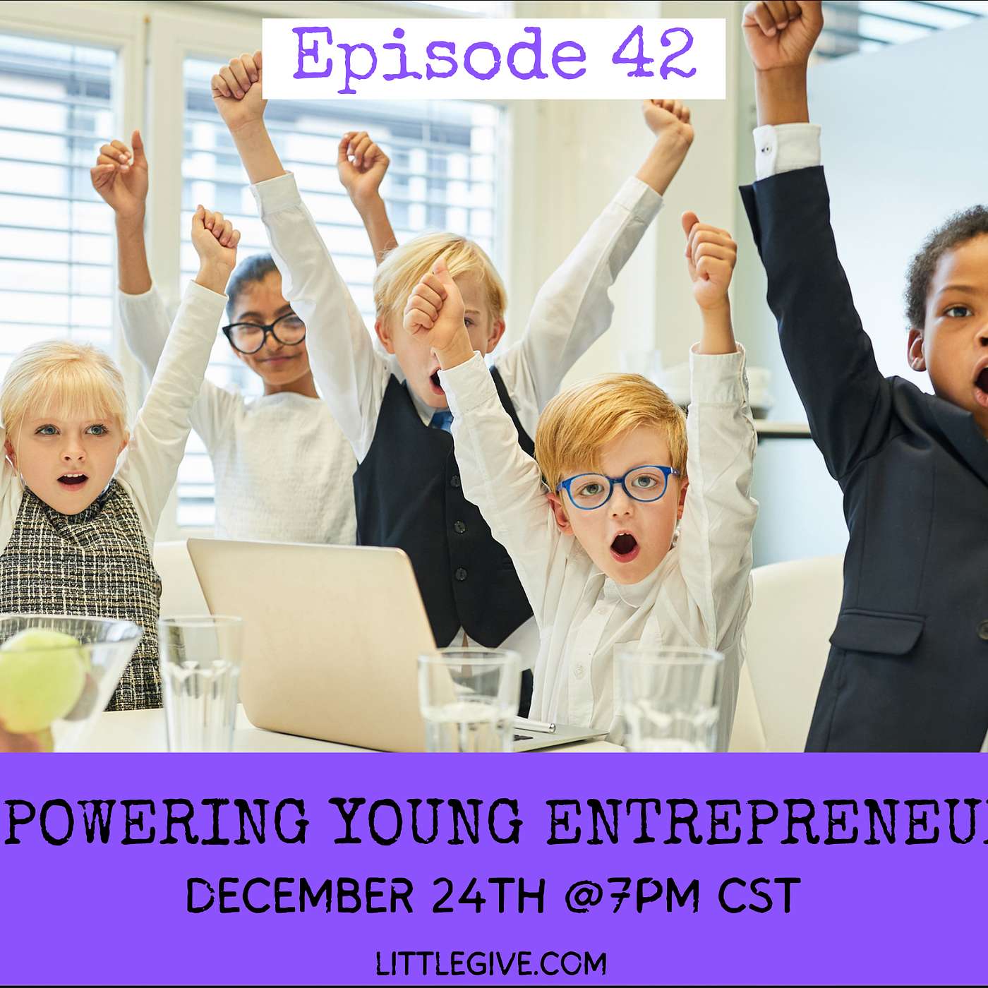 “Little Give” - Positive, Kindness, Giving, Nonprofit, Mindset, Positivity, Empowerment