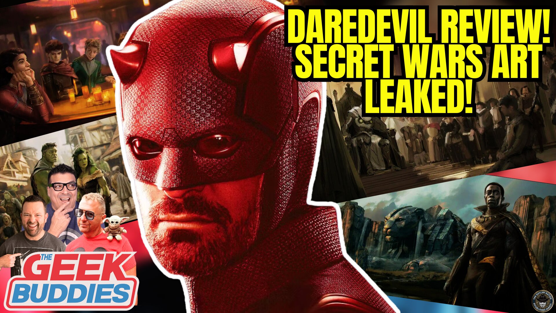 DAREDEVIL: BORN AGAIN Spoiler Review, SECRET WARS Leaked Art | THE GEEK BUDDIES
