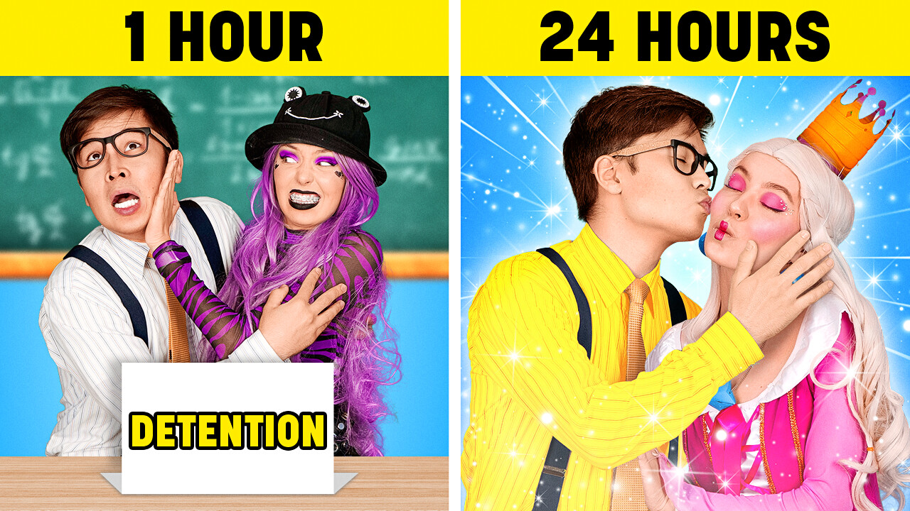 Von Pleite zu Prinzessin | Rivalen werden zu Liebenden! Schul-Makeover-Hacks mit TikTok-Gadgets 👑 episode artwork