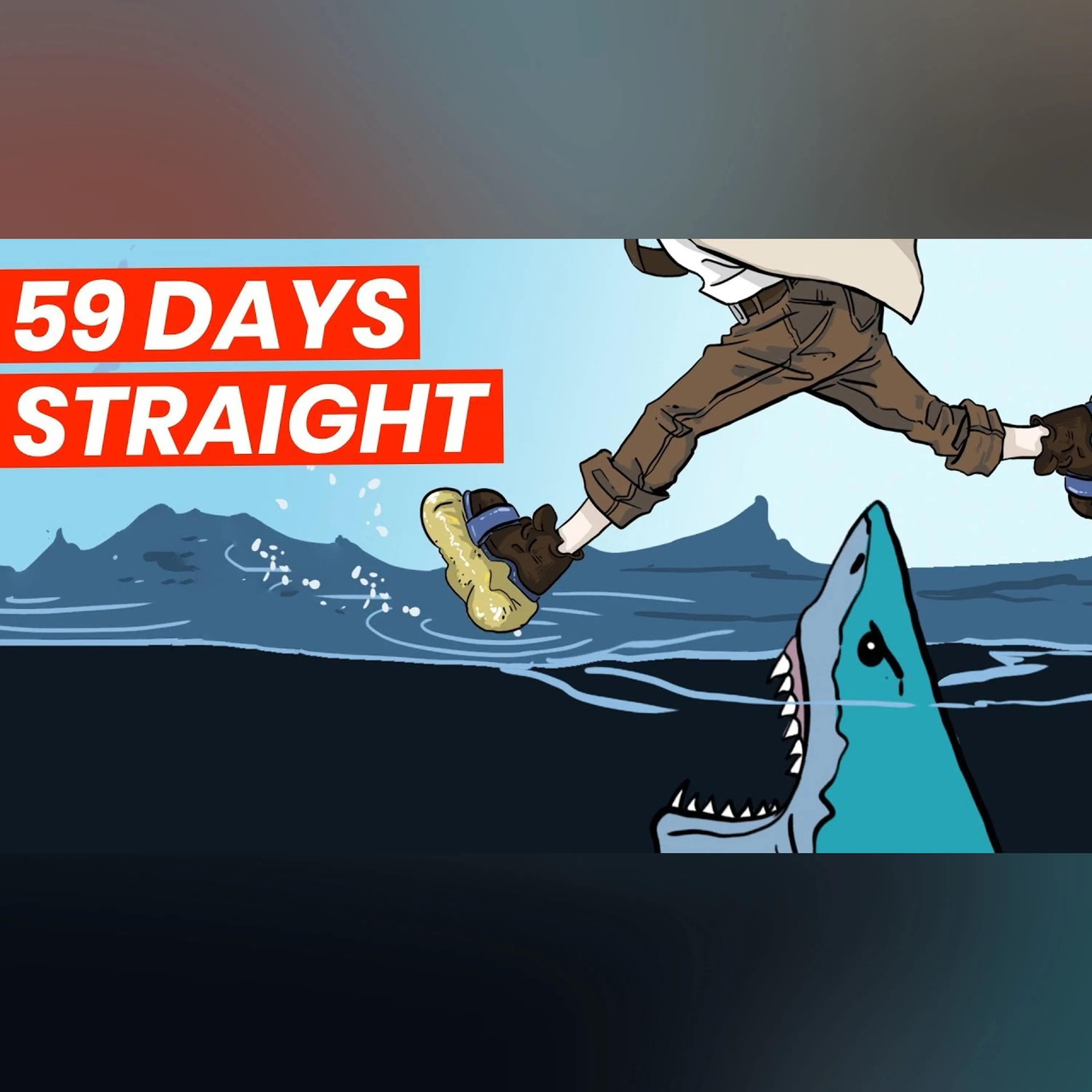 How a Man Walked on Water for 59 Days Straight