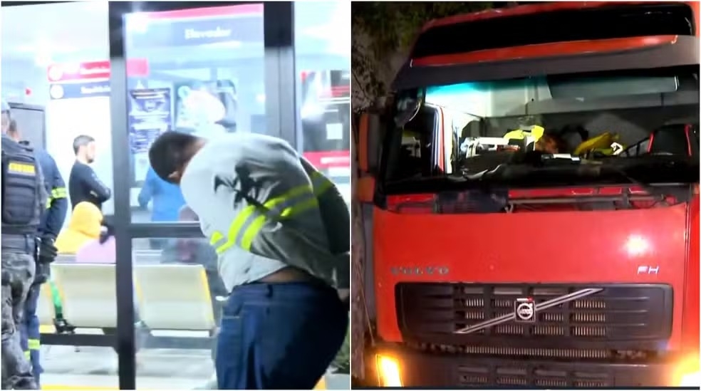 Polícia liberta motorista de carreta sequestrado em SP; dois suspeitos são presos