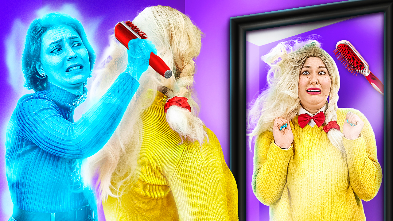 ¡Cuando te HACES AMIGO de un FANTASMA! Líos extremos de un POPULAR y un NERD en el COLE | La La Vida