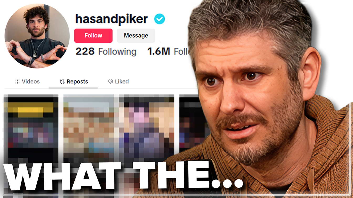 Hasan's TikTok Reposts Are Insane - VOD