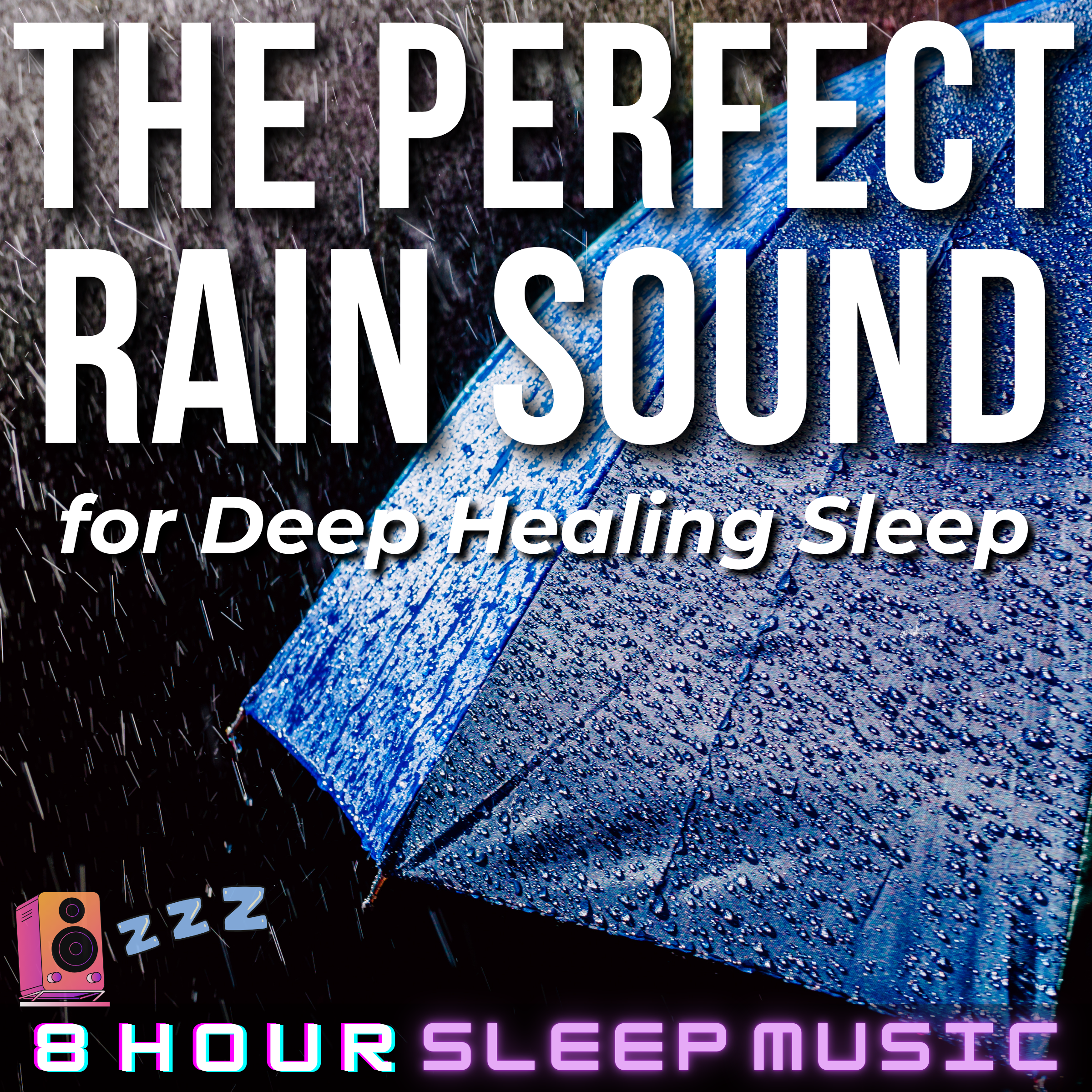 💧 8 Hours of The Perfect Rain Sound for Deep Healing Sleep (No Music) | Tropical Monsoon Ambience for Calm Relaxation 🌧️