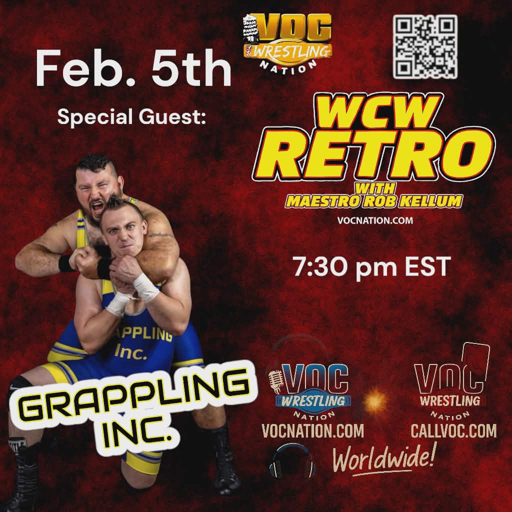 WCW Retro with "Maestro" Rob Kellum - Grappling Inc. episode artwork
