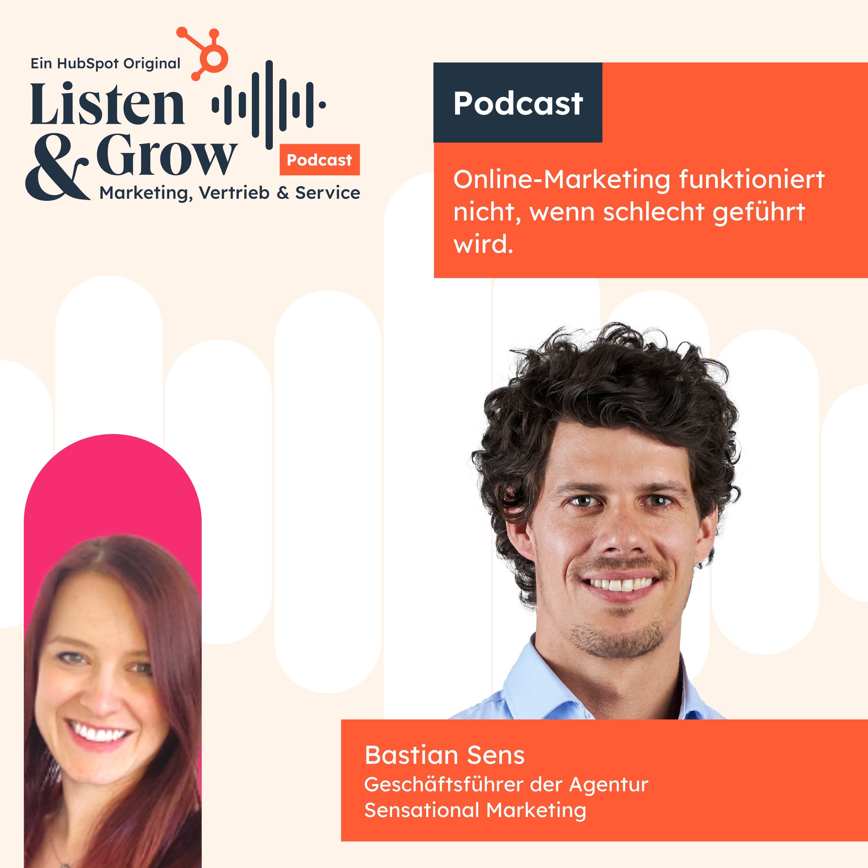#206 Online-Marketing funktioniert nicht, wenn schlecht geführt wird – mit Bastian Sens episode artwork