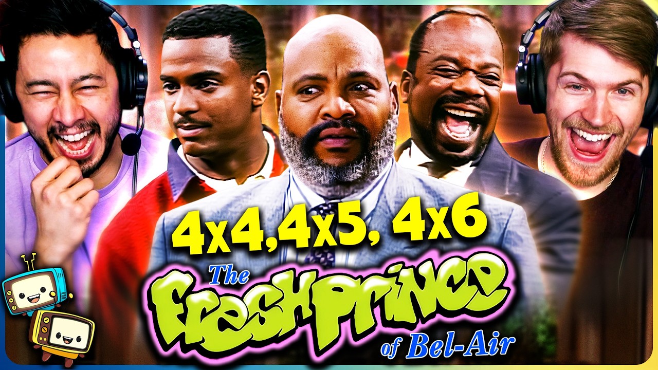 THE FRESH PRINCE OF BEL-AIR (1993) 4x4, 4x5 & 4x6 Reaction! | Will Smith w/ Jaby Koay episode artwork