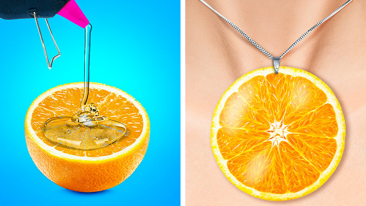 SUPER IDÉES DE BIJOUX À FAIRE SOI-MÊME II Résine époxy, colle chaude, pâte polymère episode artwork