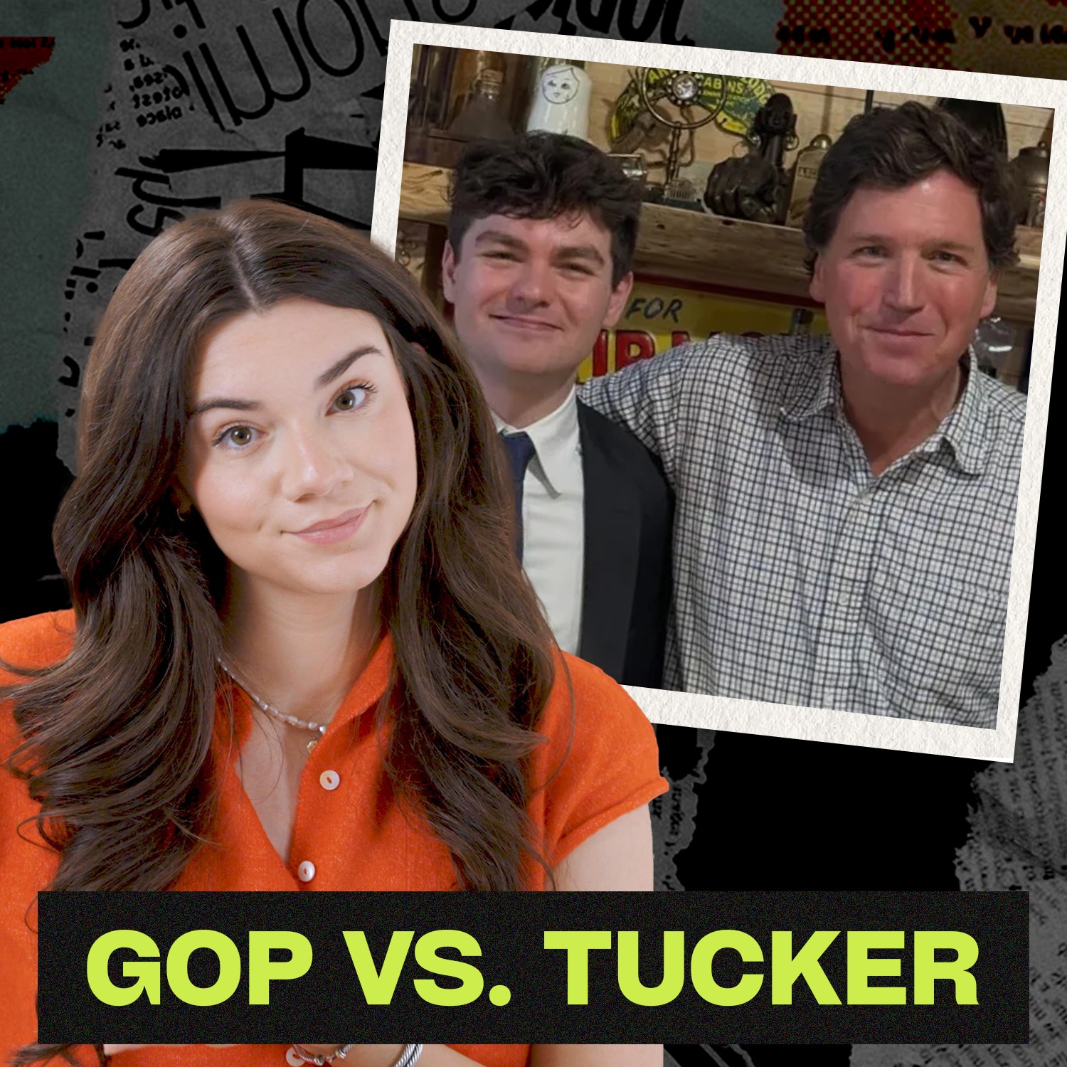 Episode art: Should Tucker Carlson Be Canceled? | Episode 87