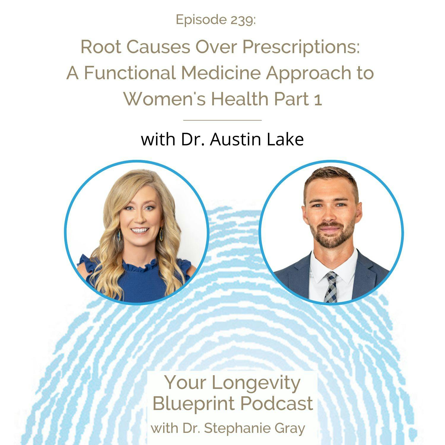 239: Root Causes Over Prescriptions: A Functional Medicine Approach to Women's Health Part 1 239: Root Causes Over Prescriptions: A Functional Medicine Approach to Women's Health Part 1