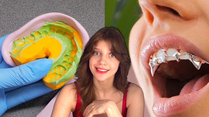 5-Minute Crafts girl REACTS to her own video! Backstage commentary of DIY GRILLZ! episode artwork