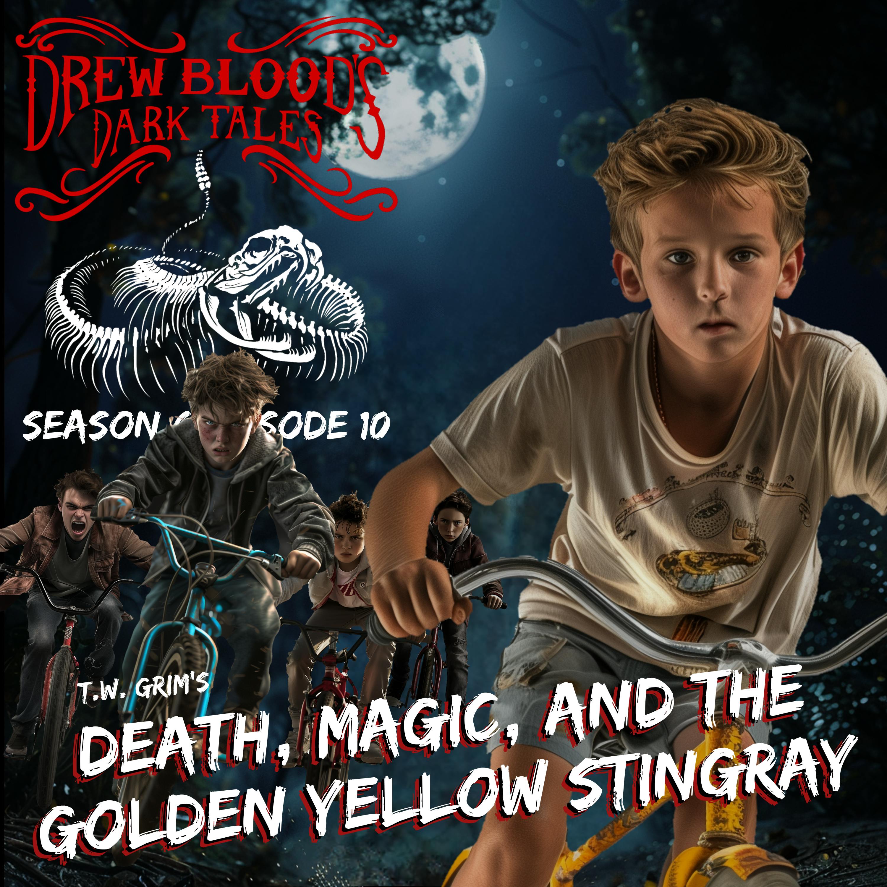 S6E10 - "Death, Magic, and the Golden Yellow Stingray" - Drew Blood