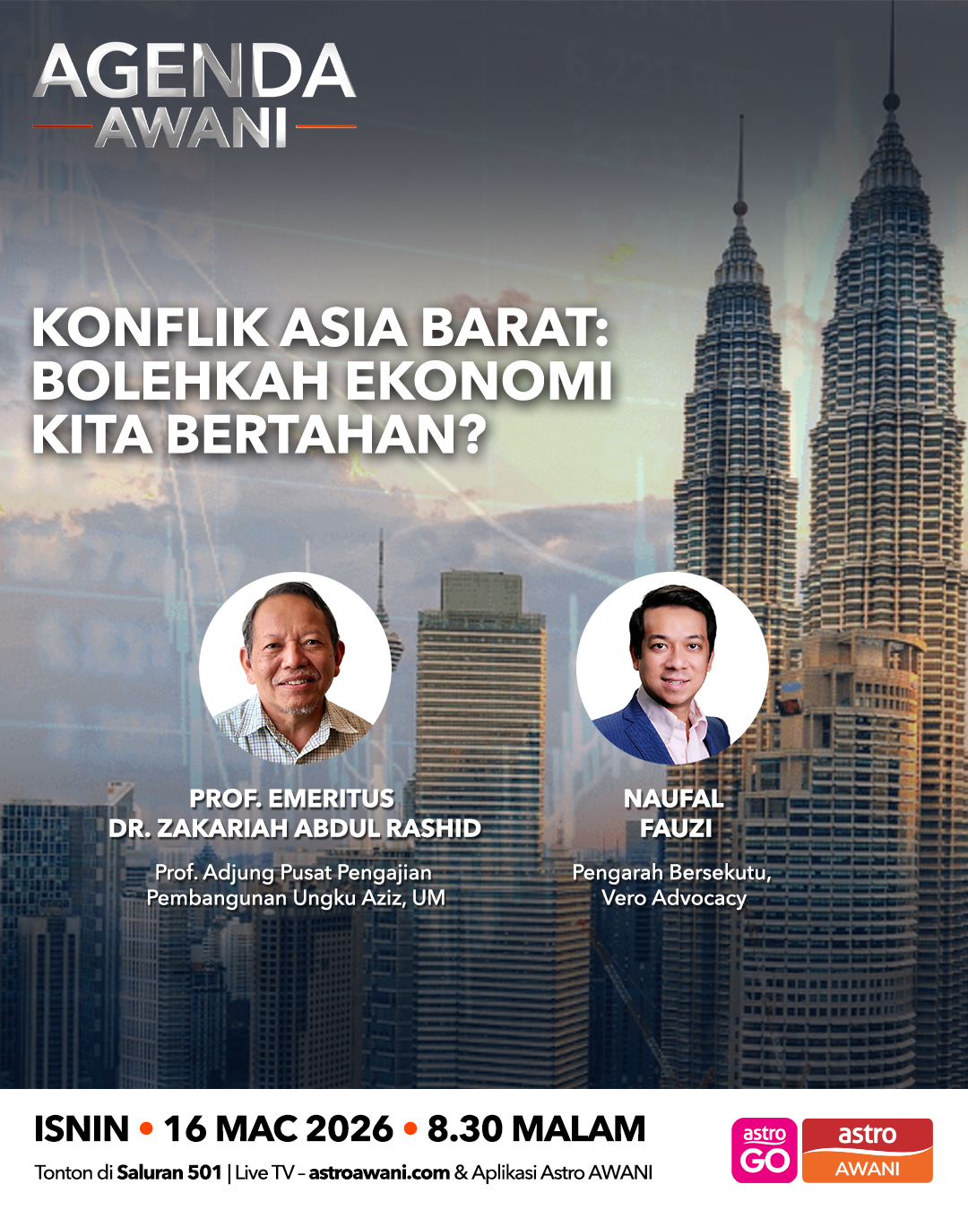 Agenda AWANI: Konflik Asia Barat | Bolehkah Ekonomi Kita Bertahan?