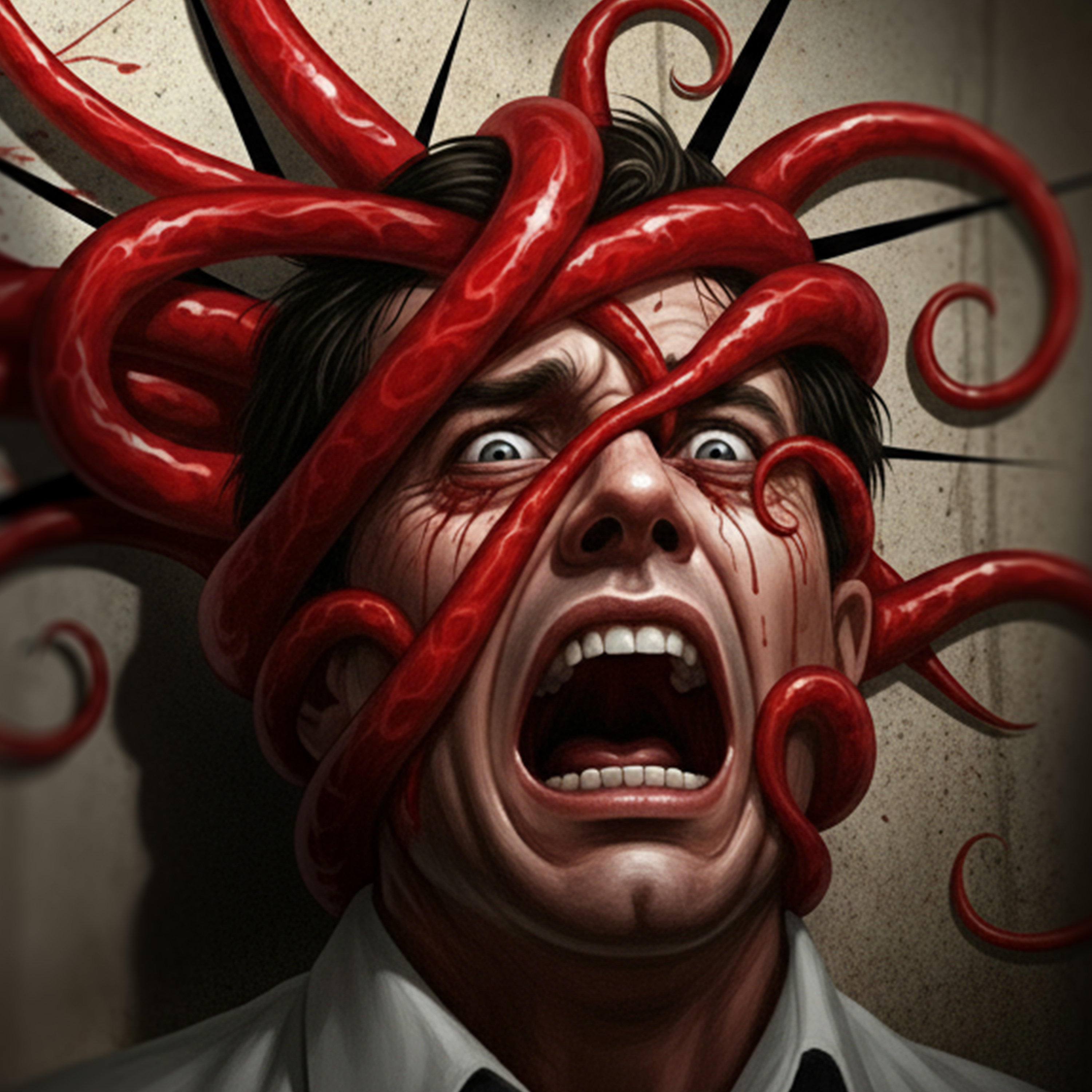 The Scribbles Are Showing Me Very Bad Things