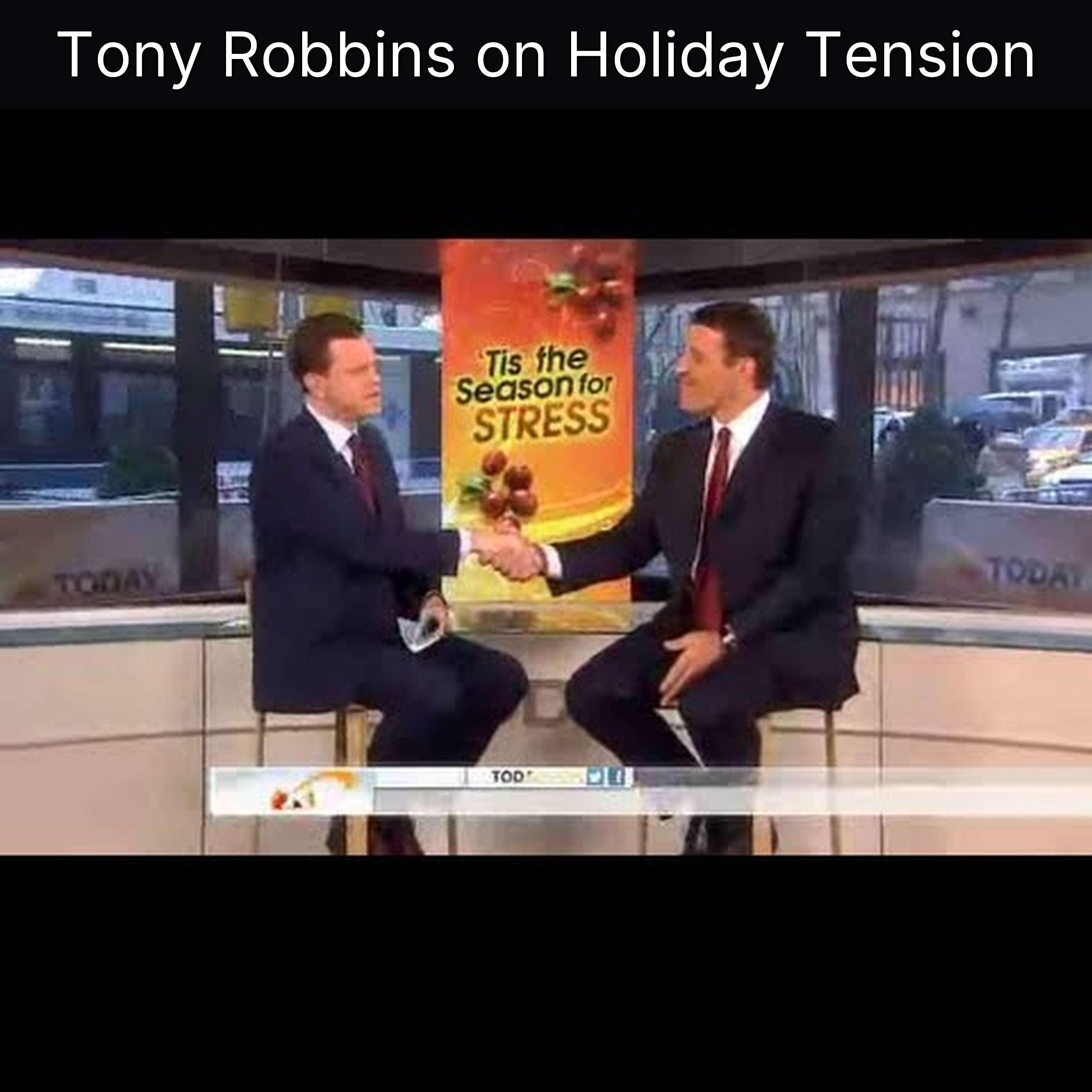 Tony Robbins on Holiday Tension