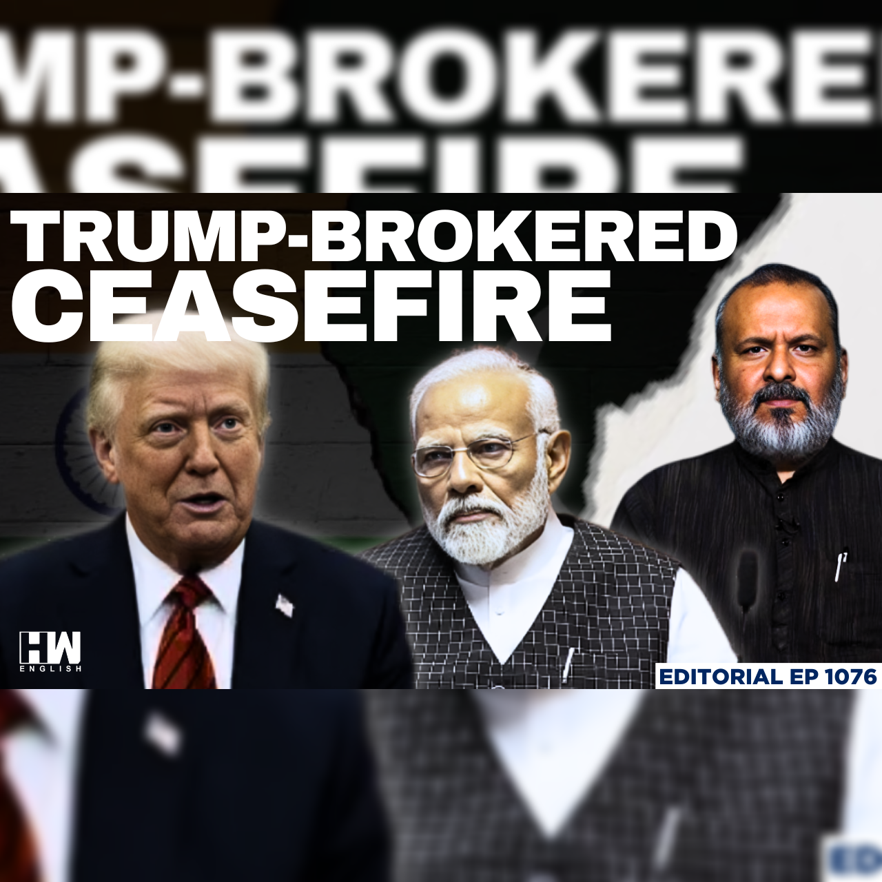 Editorial with Sujit Nair | US Brokers Ceasefire Between India and Pakistan??? | Trump | Modi episode artwork
