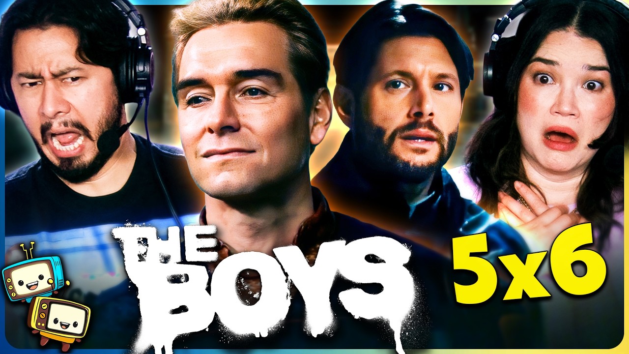 THE BOYS 5x6 REACTION! | Karl Urban, Jack Quaid, Antony Starr, Erin Moriarty | Amazon Prime episode artwork