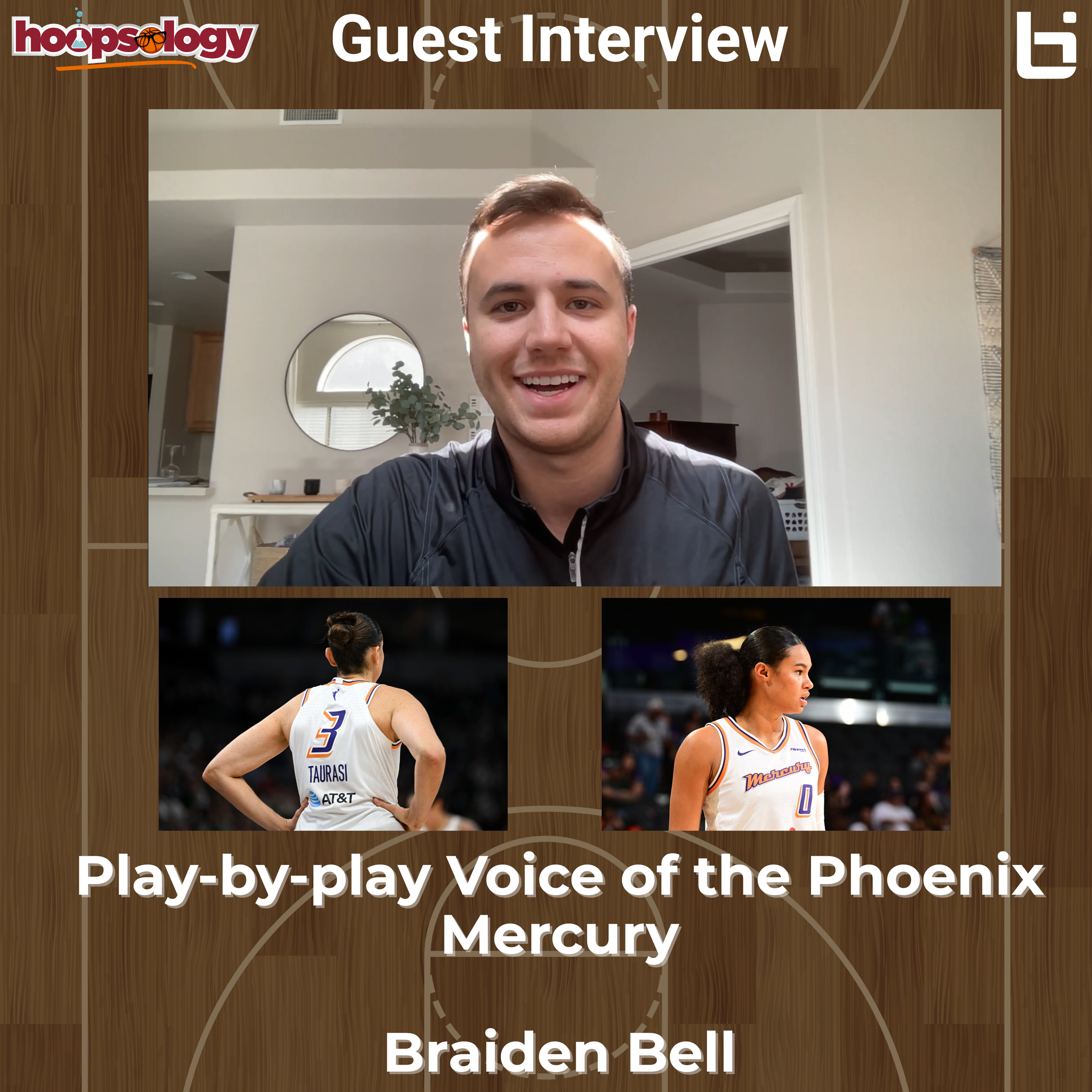 Will the Phoenix Mercury shock the WNBA World and Diana Taurasi's Lasting Legacy with Braiden Bell episode artwork