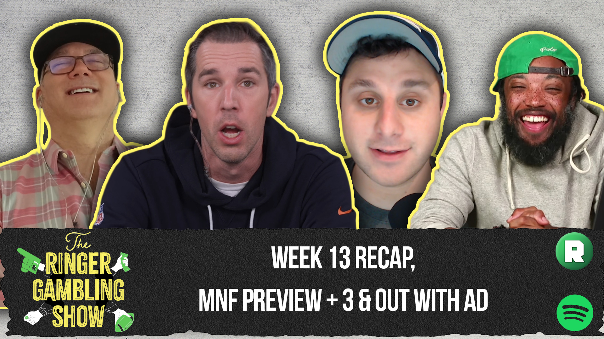 Week 13 Recap, Giants-Patriots Preview, and 3 & Out With AD | The Ringer Gambling Show