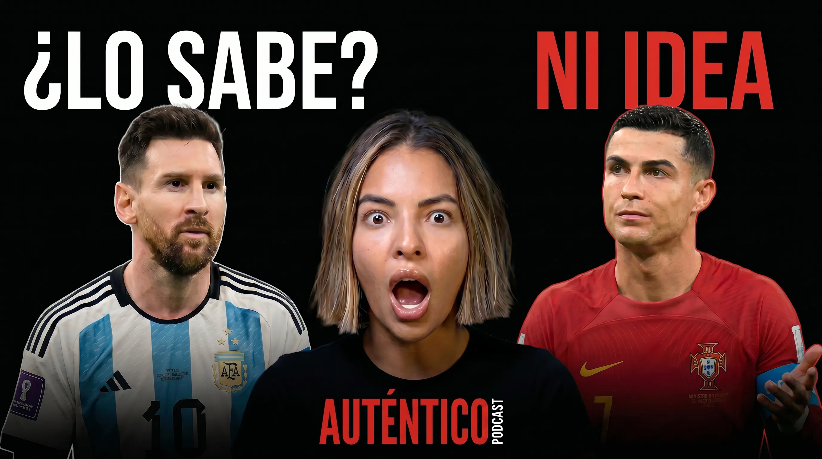 ¿Cuánto sabe MI MUJER de fútbol? ¿Messi o Cristiano? episode artwork