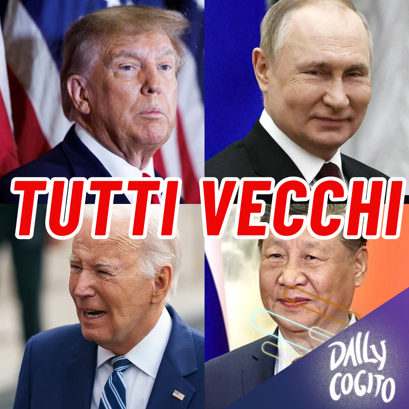 BIDEN, TRUMP e gli altri VECCHI: il Potere è diventato Anziano