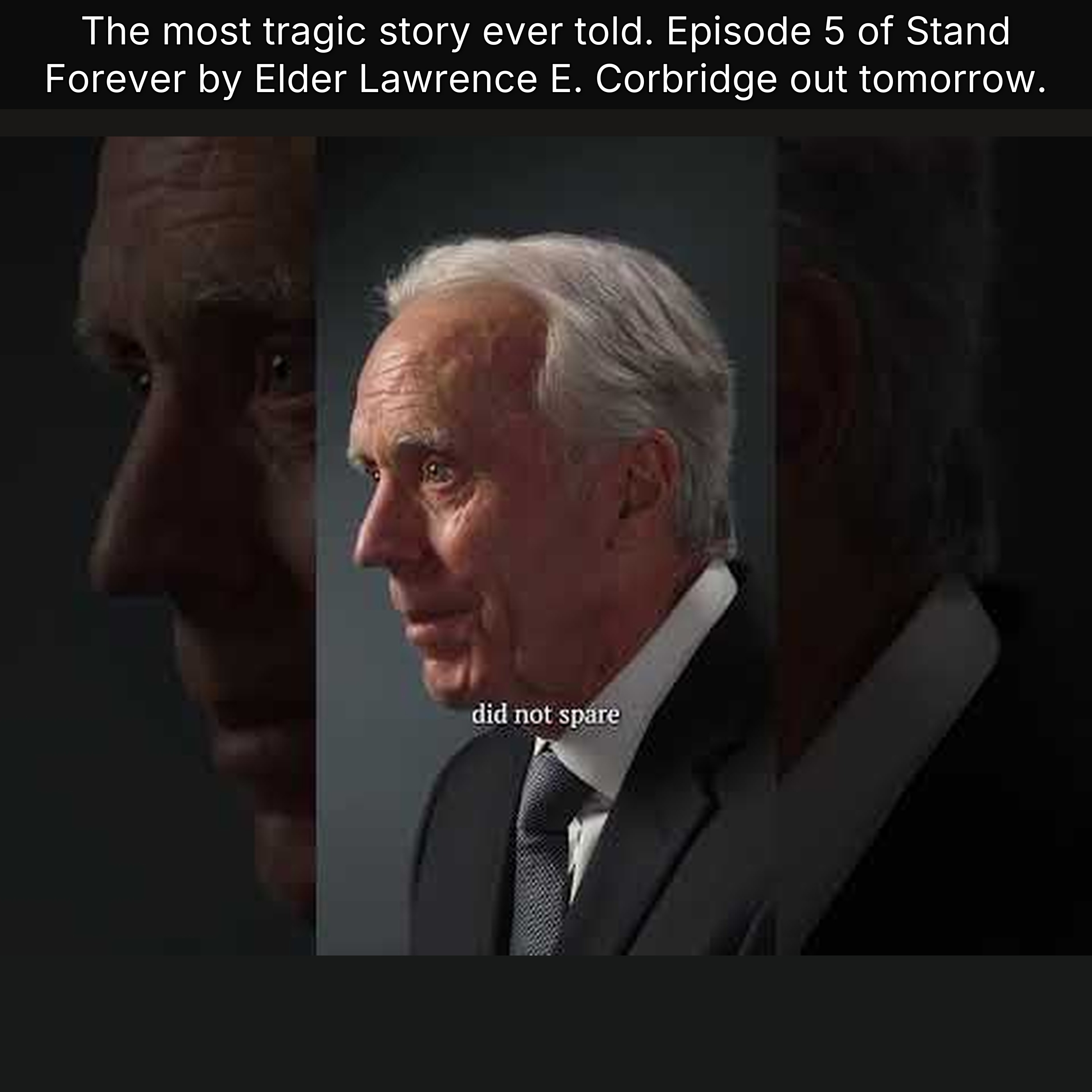 The most tragic story ever told. Episode 5 of Stand Forever by Elder Lawrence E. Corbridge out tomorrow. episode artwork
