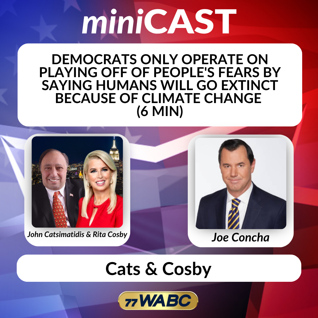 Joe Concha: Democrats Only Operate on Playing Off of People's Fears by Saying Humans Will Go Extinct Because of Climate Change (6 min)