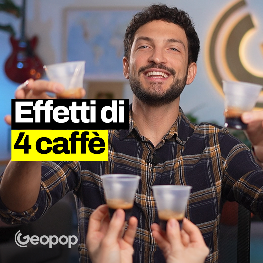 Ho bevuto 4 caffè tutti insieme: gli effetti della caffeina sul corpo umano e sul cervello