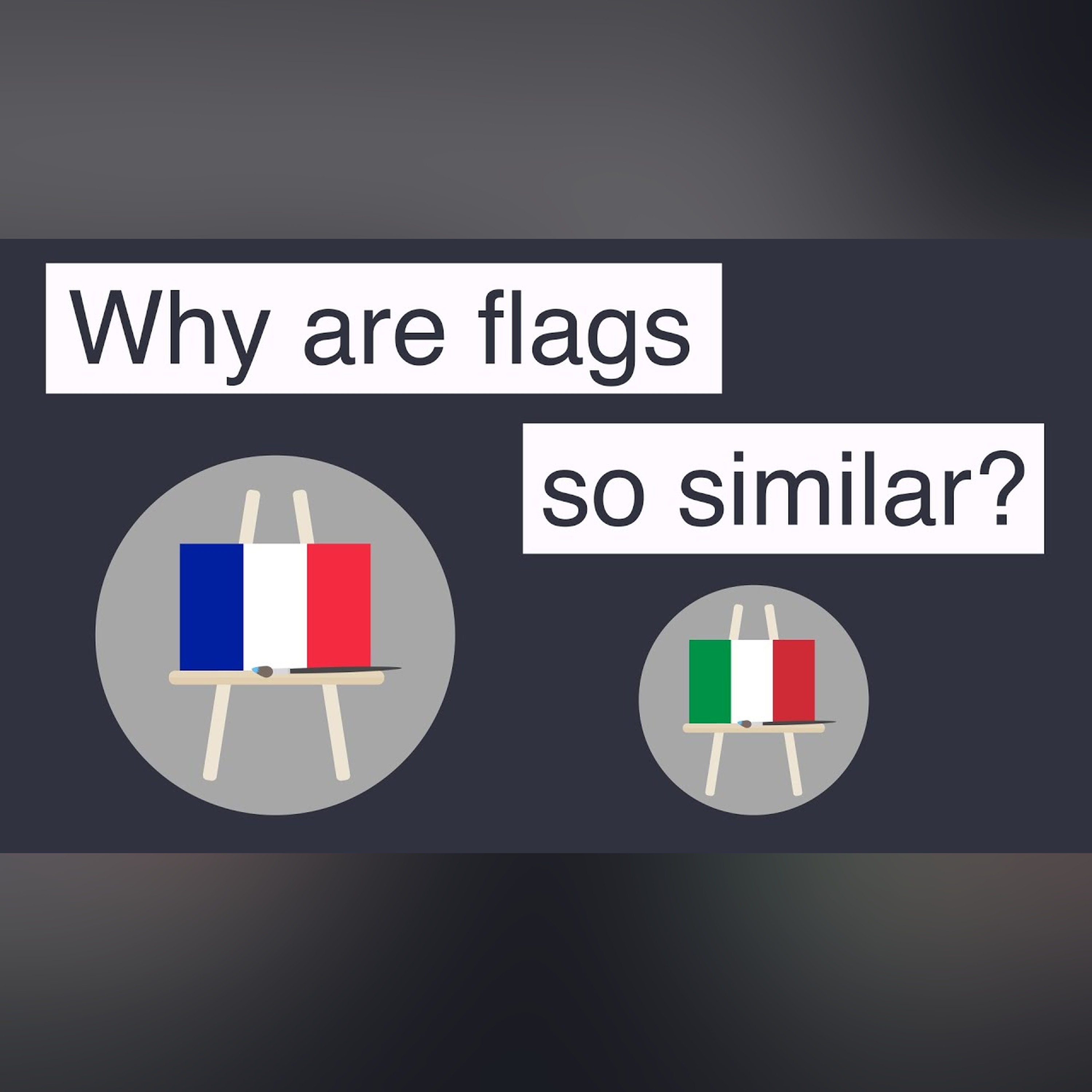 Why are flags so similar? episode artwork
