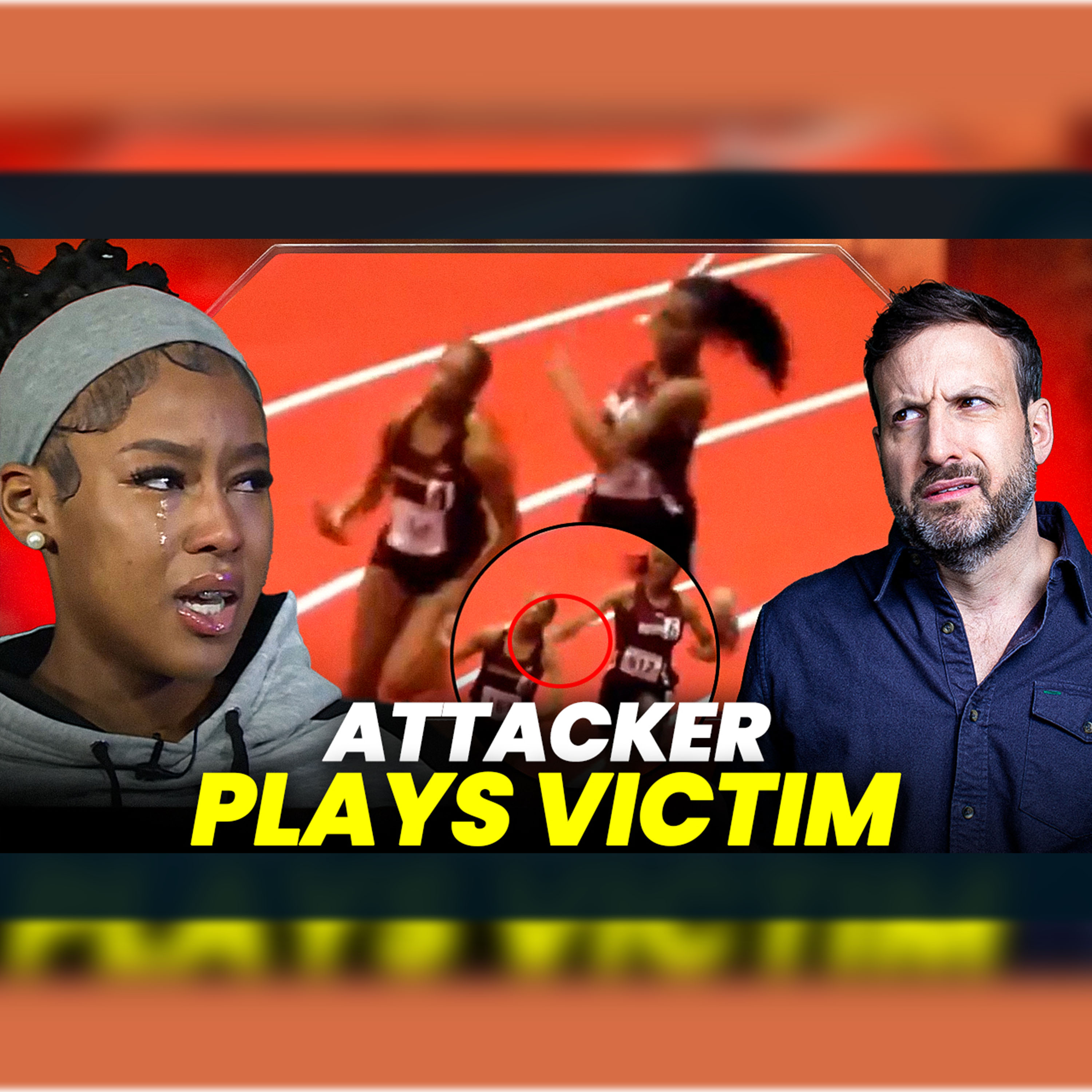 Track Athlete Playing Victim After Baton Attack + John McClain, Ronnie Brown & Mike Gunzelman | episode artwork