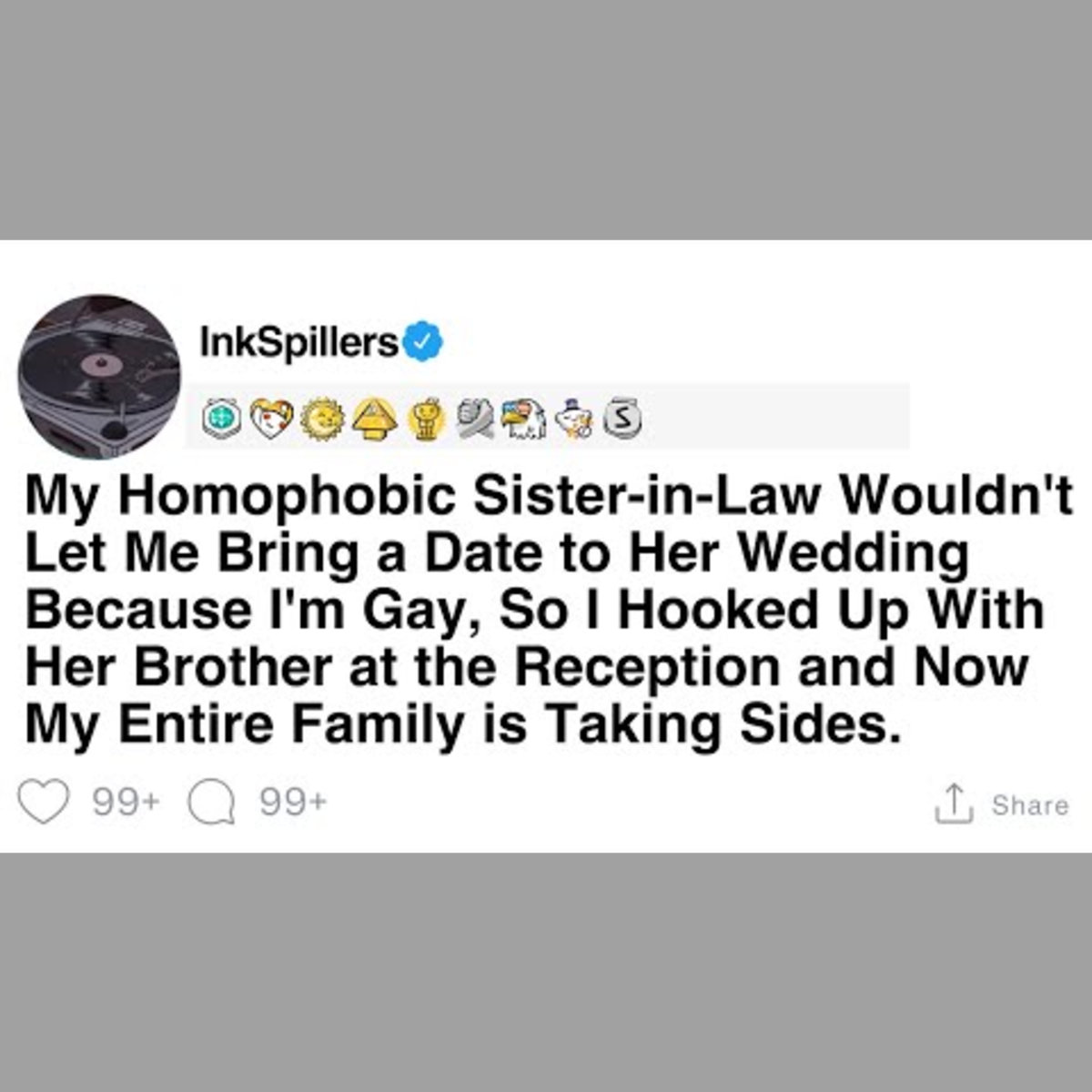 Homophobic Sister-in-Law Banned My Gay Date; I Hooked Up with Her Brother