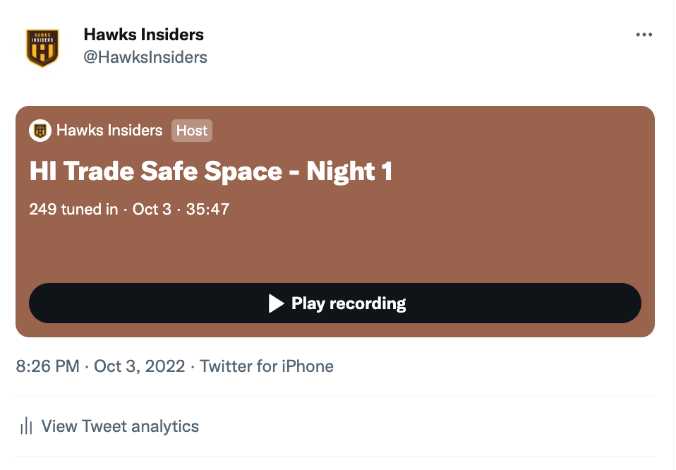 ICYMI: Trade Safe Space – Night 1 episode artwork
