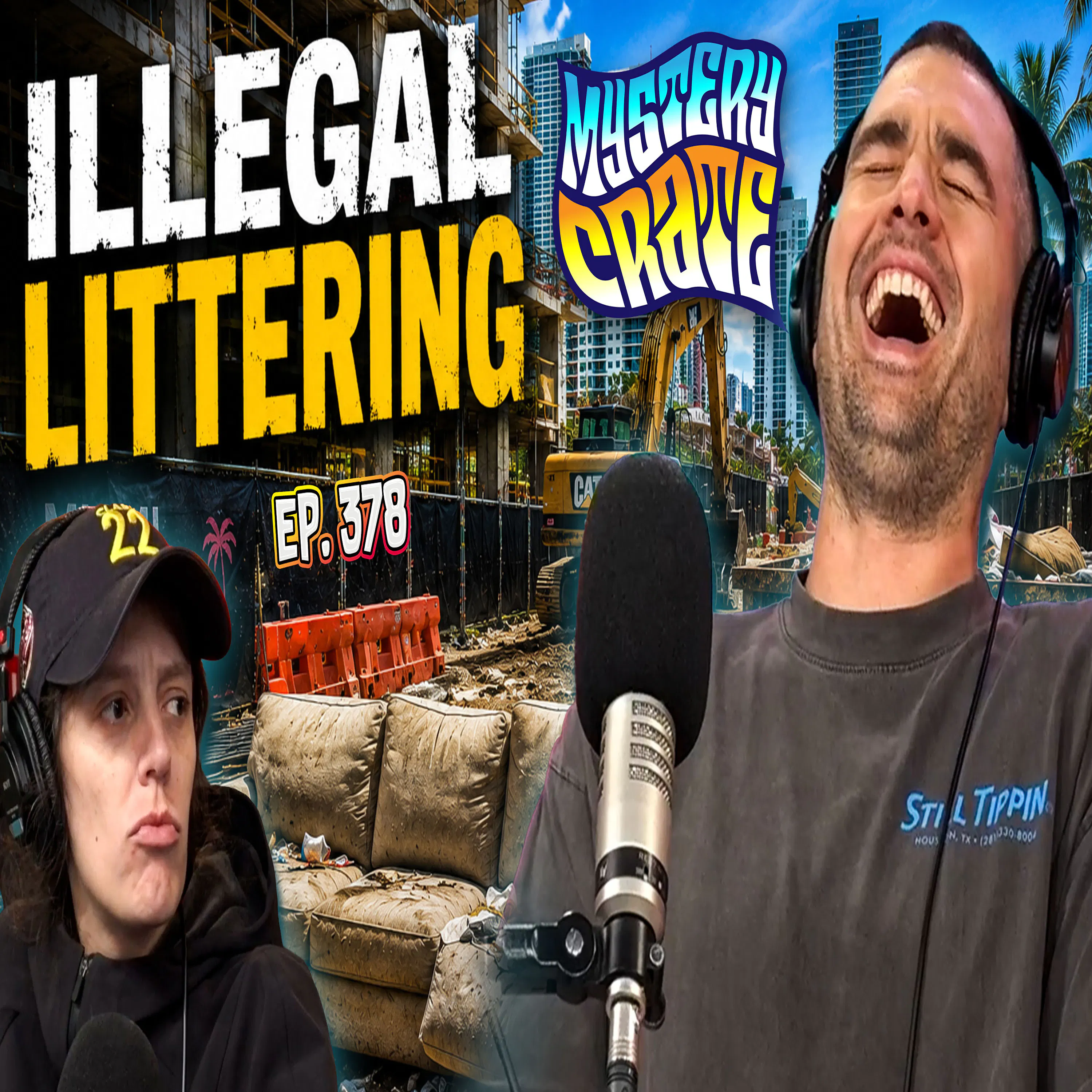 Episode Three Hundred - Seventy Eight: Illegal Littering, Drunk Deer & Pandemic Trauma episode artwork