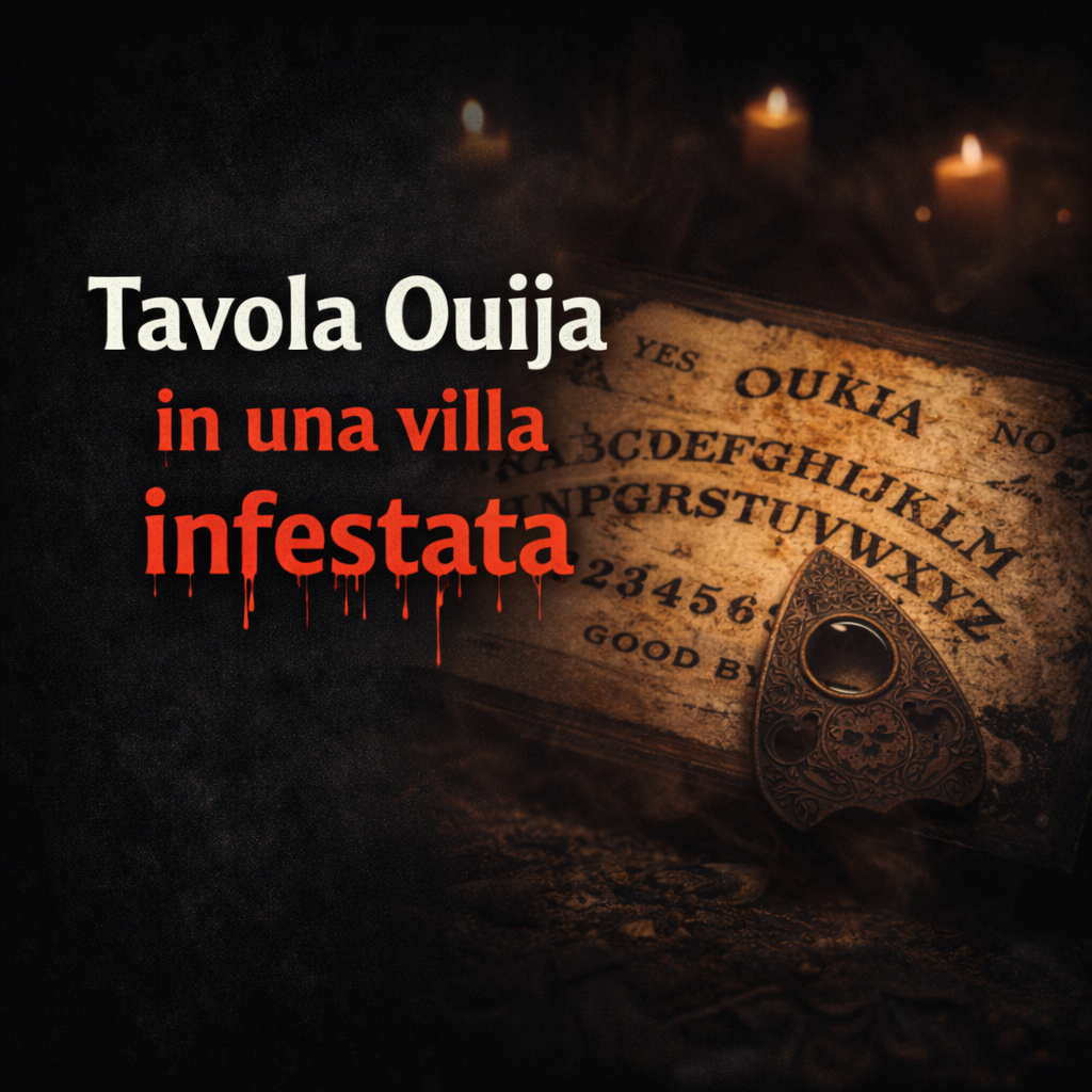 Faccio la tavola Ouija in una villa infestata con una sensitiva