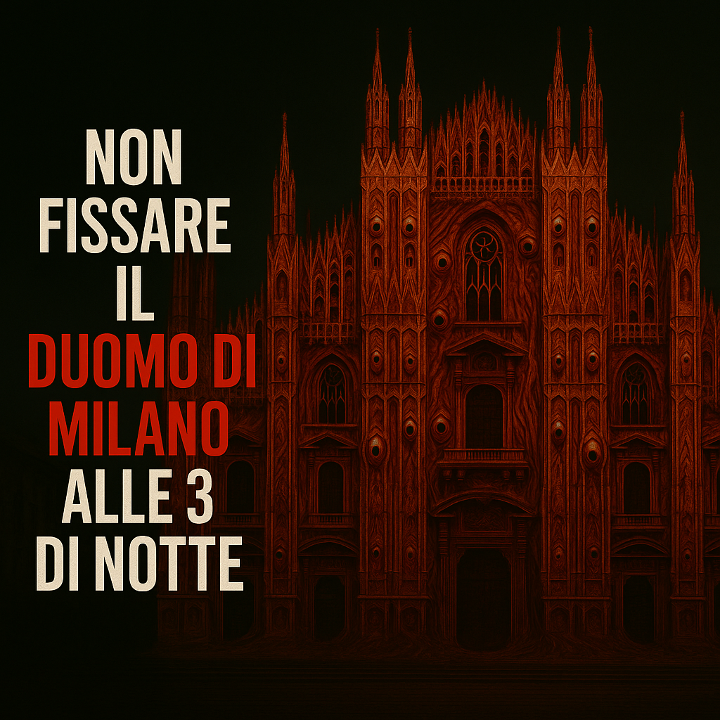 NON fissare il duomo di Milano alle 3 di notte - Creepypasta episode artwork
