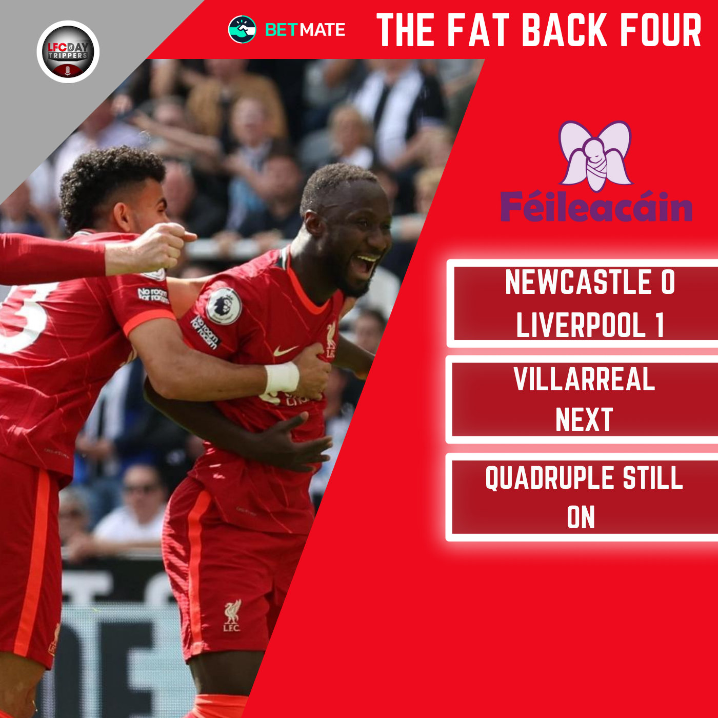 Quadruple Still On | The Fat Back Four | LFCDT episode artwork