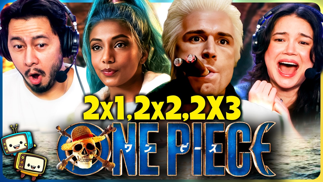 ONE PIECE 2x1, 2x2 & 2x3 Reaction! | What an exciting start to Season 2! | Netflix episode artwork